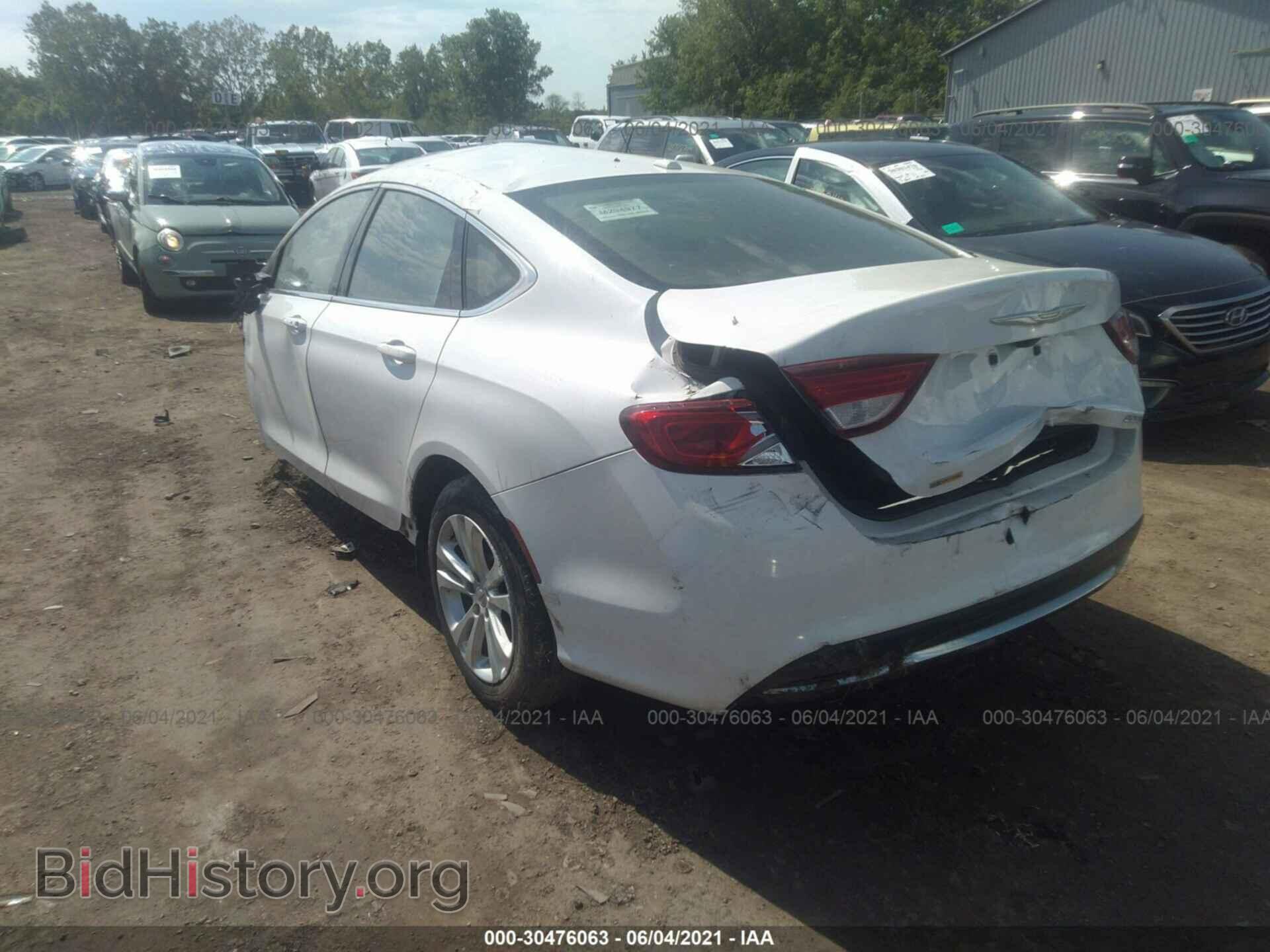 2016 CHRYSLER 200 - VIN: 1C3CCCAB5GN164786 - Фото 3