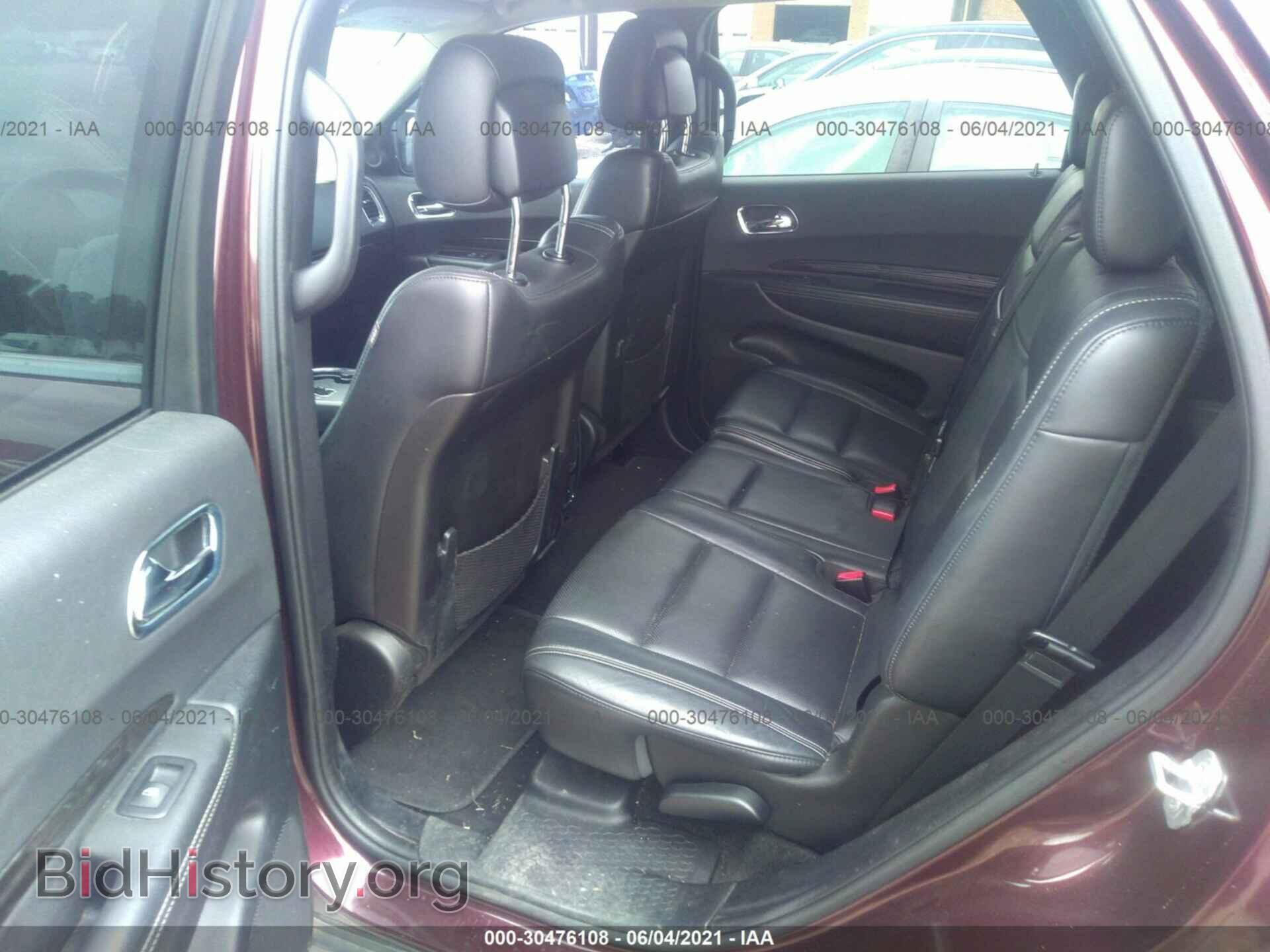 2012 DODGE DURANGO - VIN: 1C4RDHEG3CC120006 - Photo 8