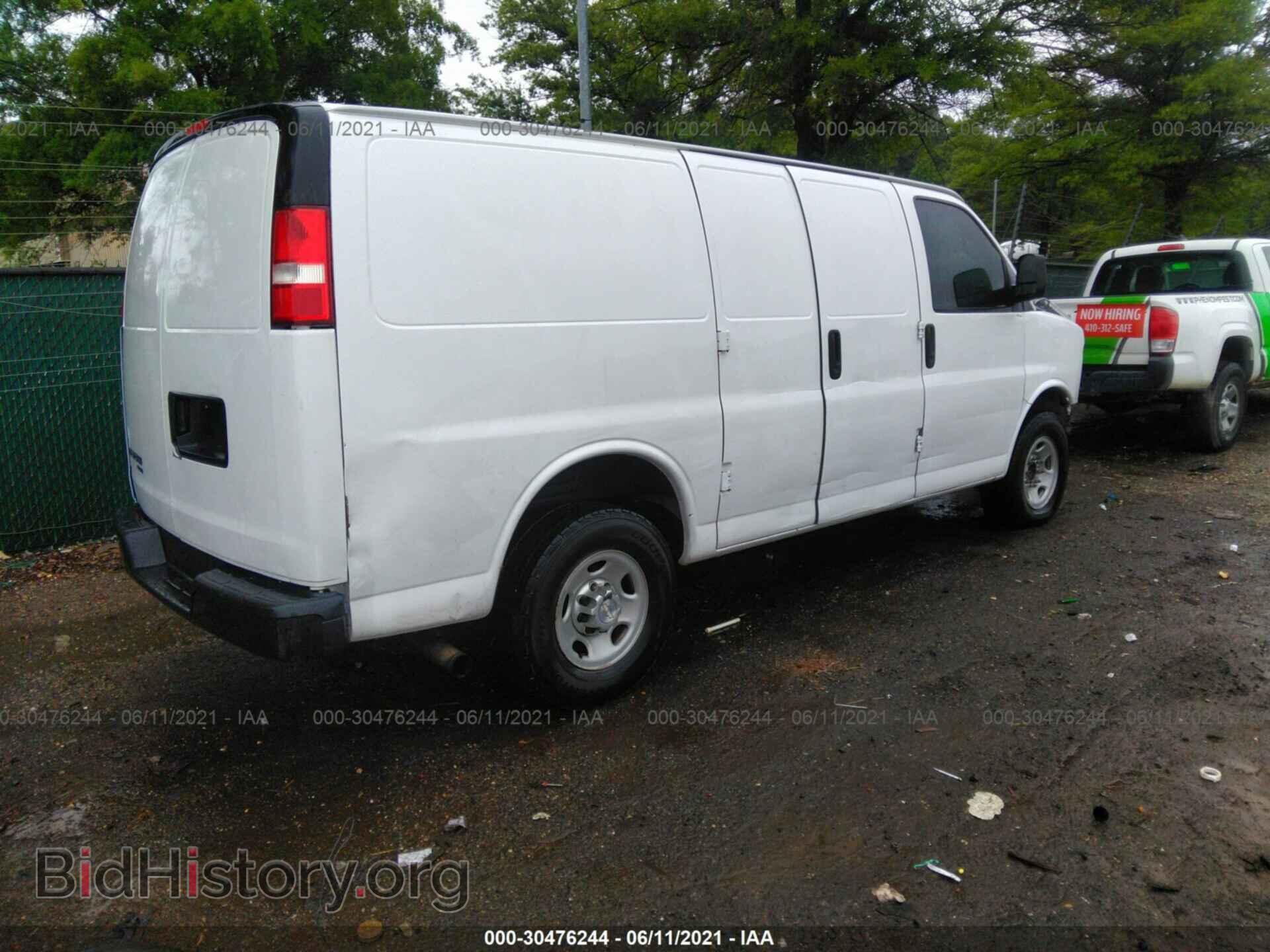 2015 CHEVROLET EXPRESS CARGO VAN - VIN: 1GCWGFCF5F1267307 - Фото 4