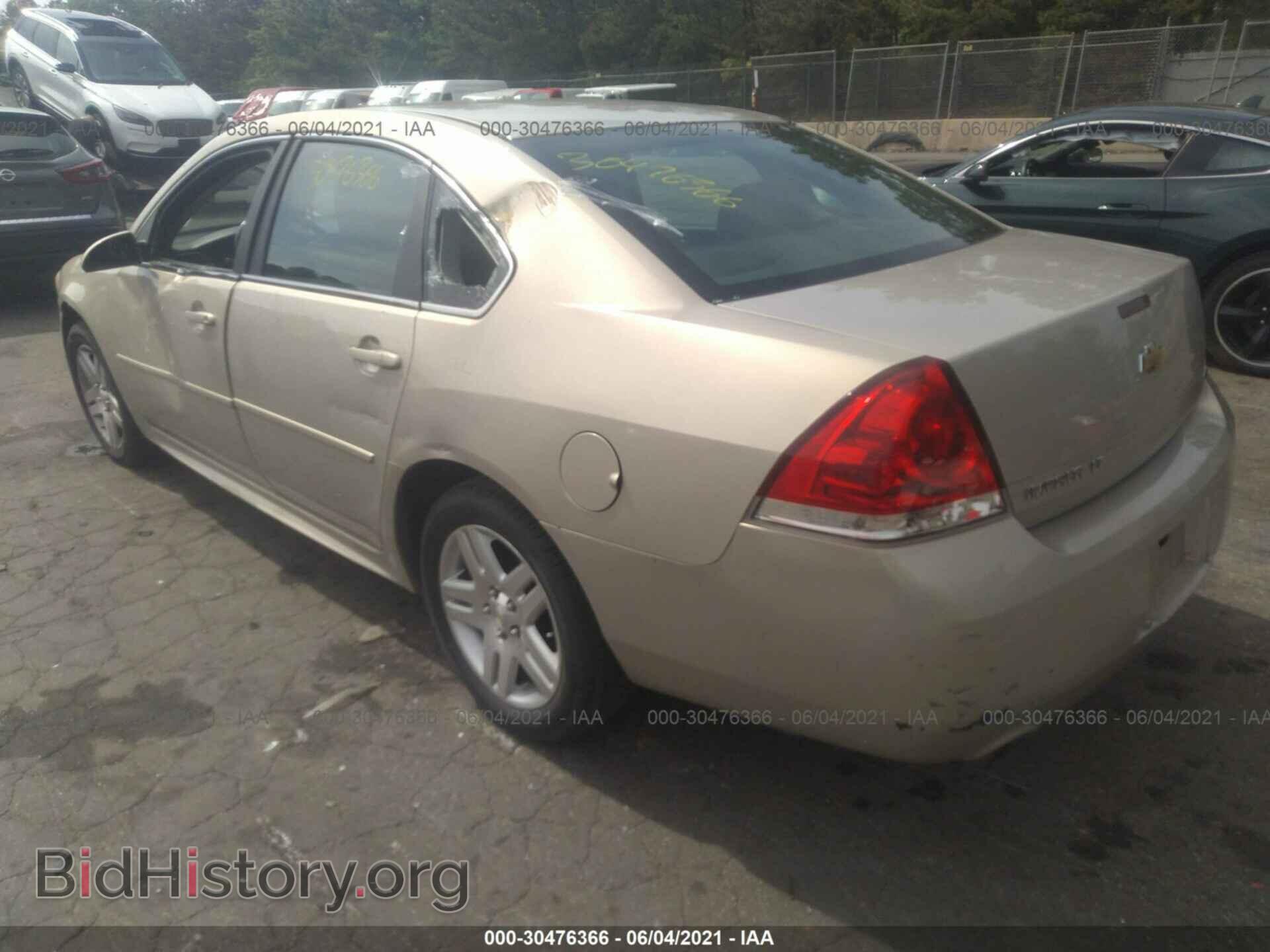 2012 CHEVROLET IMPALA - VIN: 2G1WG5E32C1208680 - Фото 3