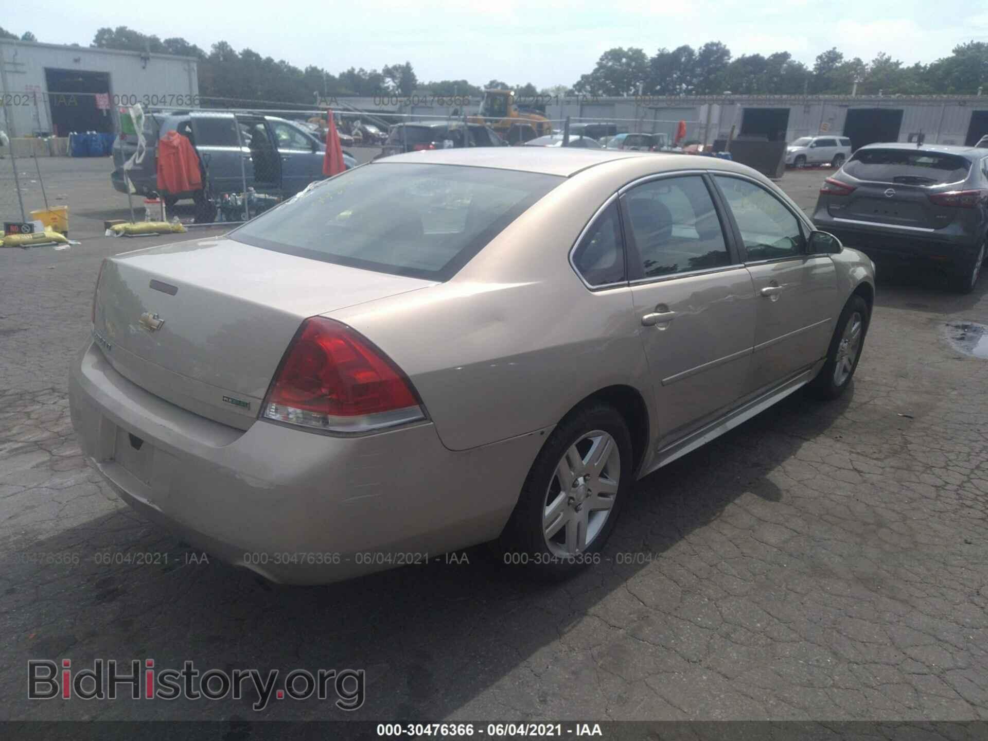 2012 CHEVROLET IMPALA - VIN: 2G1WG5E32C1208680 - Фото 4