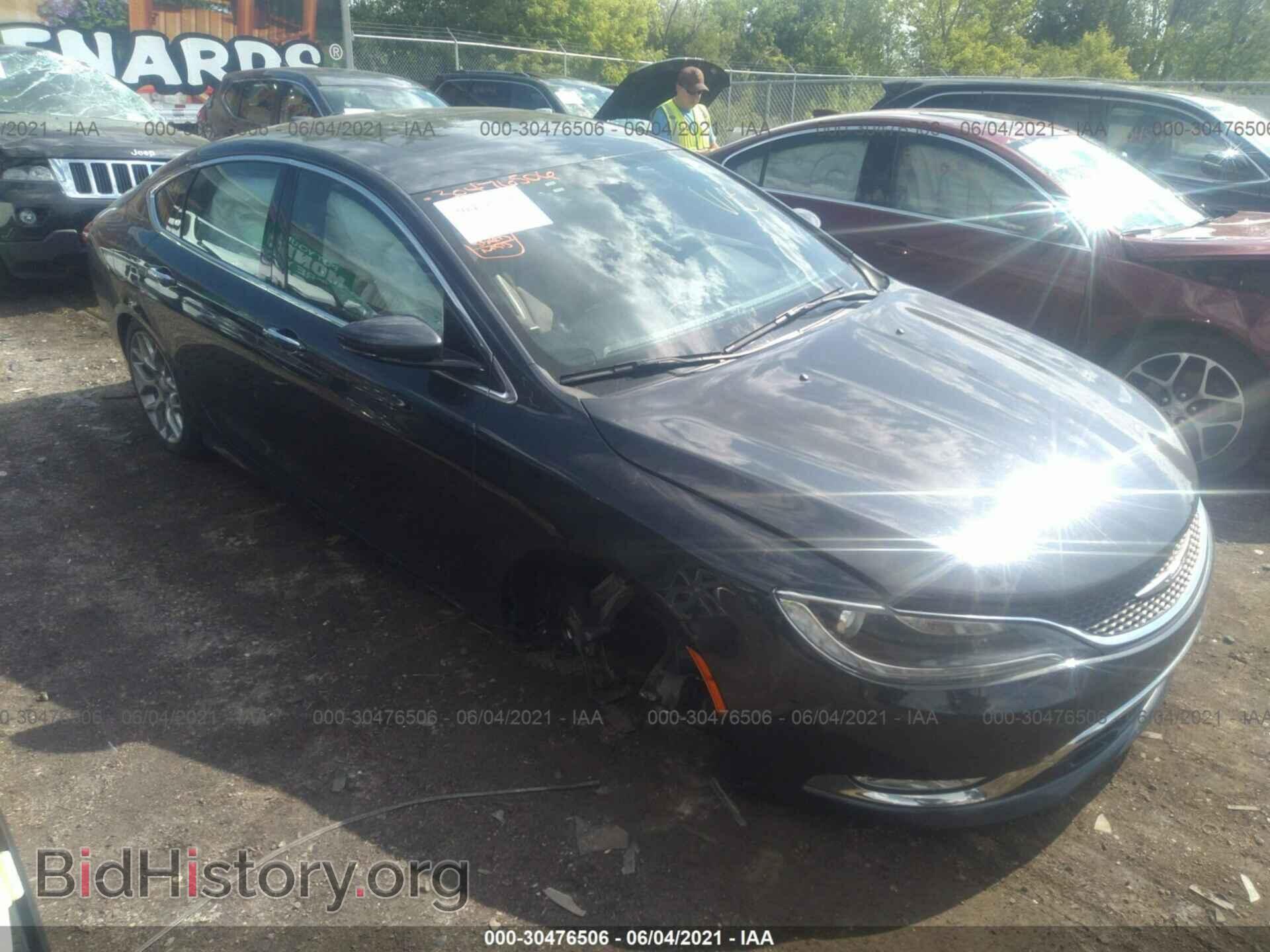 Фотография 1C3CCCEG5GN190746 - CHRYSLER 200 2016