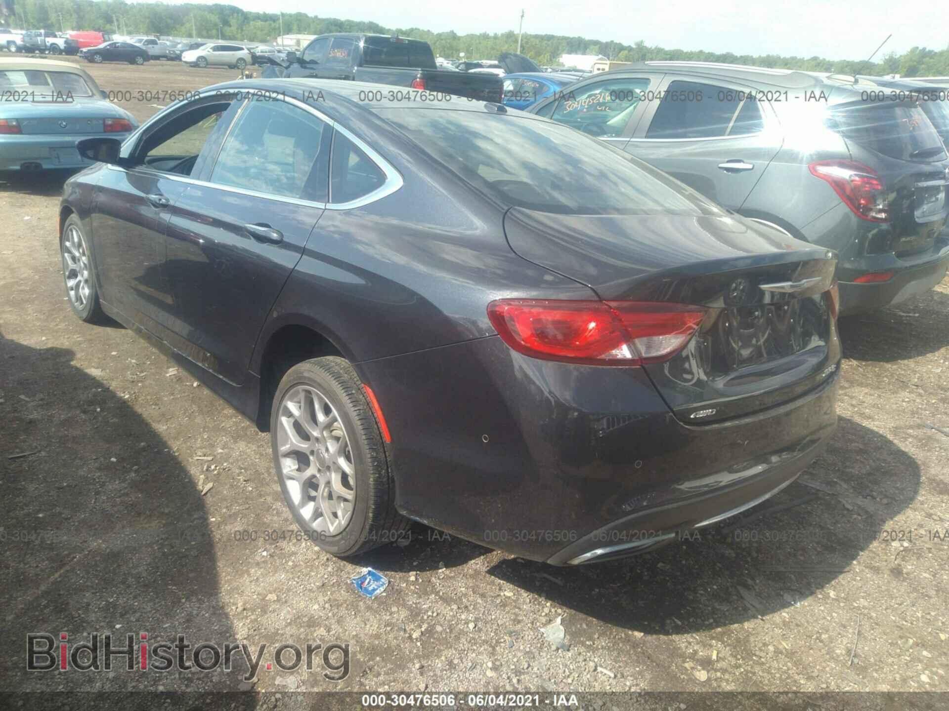 2016 CHRYSLER 200 - VIN: 1C3CCCEG5GN190746 - Фото 3