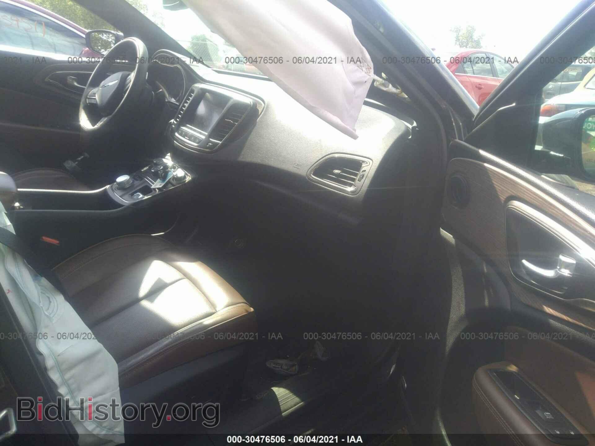 2016 CHRYSLER 200 - VIN: 1C3CCCEG5GN190746 - Фото 5