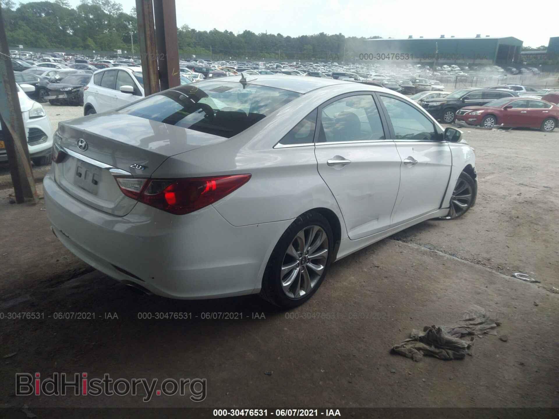 2012 HYUNDAI SONATA - VIN: 5NPEC4AB9CH396229 - Фото 4