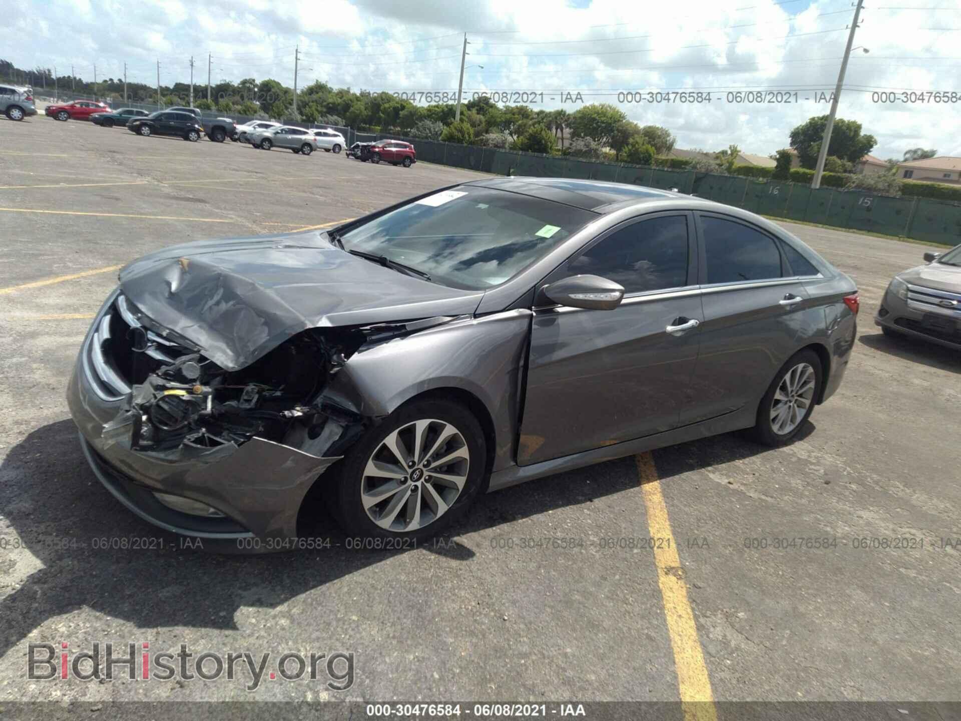 2014 HYUNDAI SONATA - VIN: 5NPEC4AC0EH851089 - Фото 2
