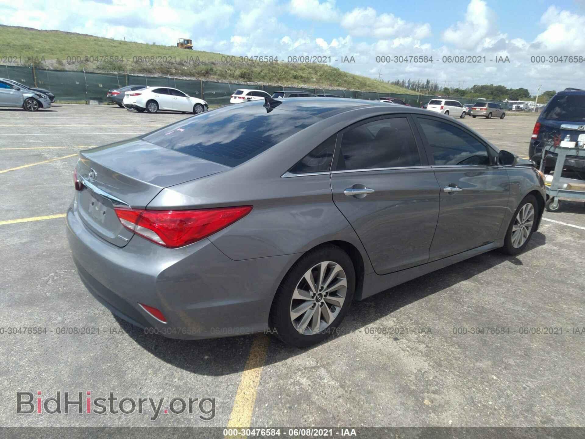 2014 HYUNDAI SONATA - VIN: 5NPEC4AC0EH851089 - Фото 4
