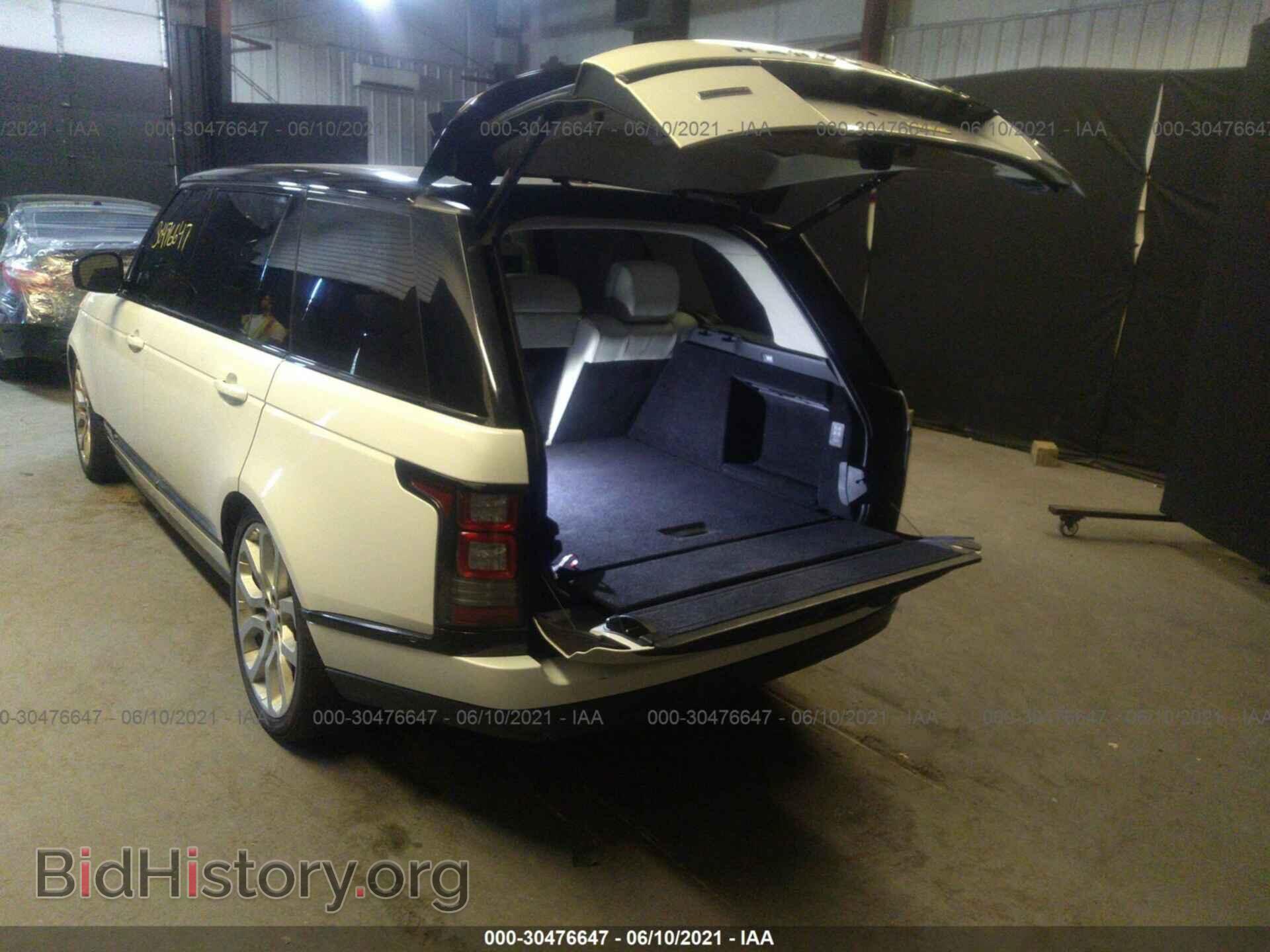 2016 LAND ROVER RANGE ROVER - VIN: SALGS3EF9GA260191 - Фото 3