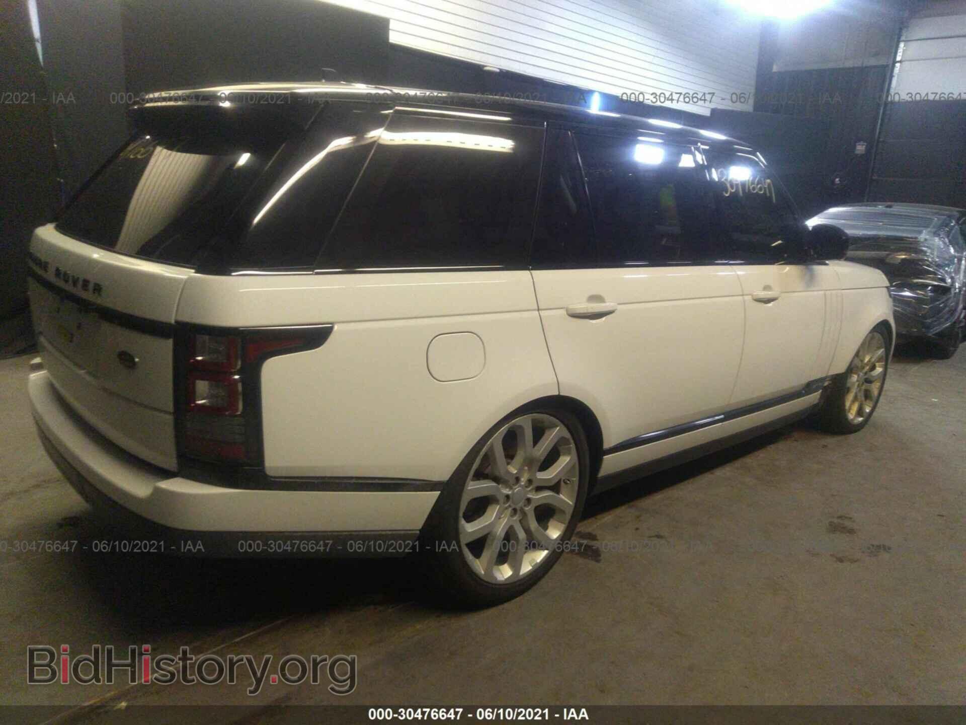 2016 LAND ROVER RANGE ROVER - VIN: SALGS3EF9GA260191 - Фото 4
