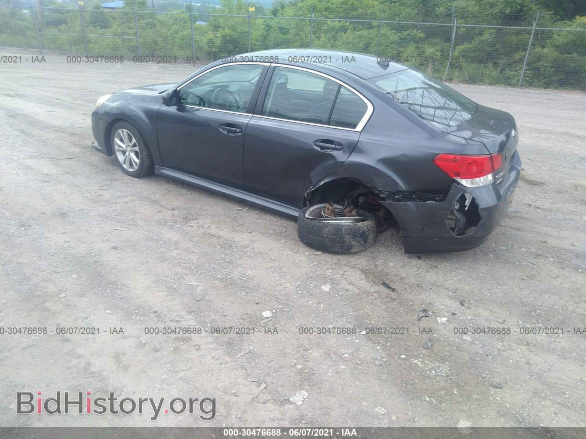 2013 SUBARU LEGACY - VIN: 4S3BMDP67D2003163 - Фото 3