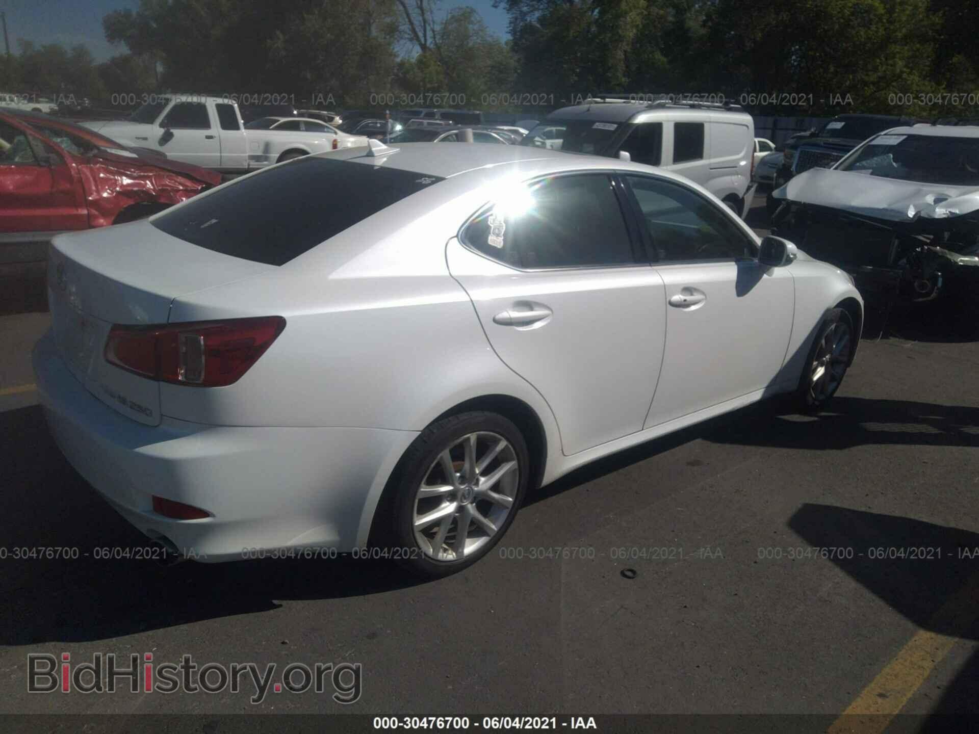 2011 LEXUS IS 250 - VIN: JTHCF5C26B5045437 - Фото 4
