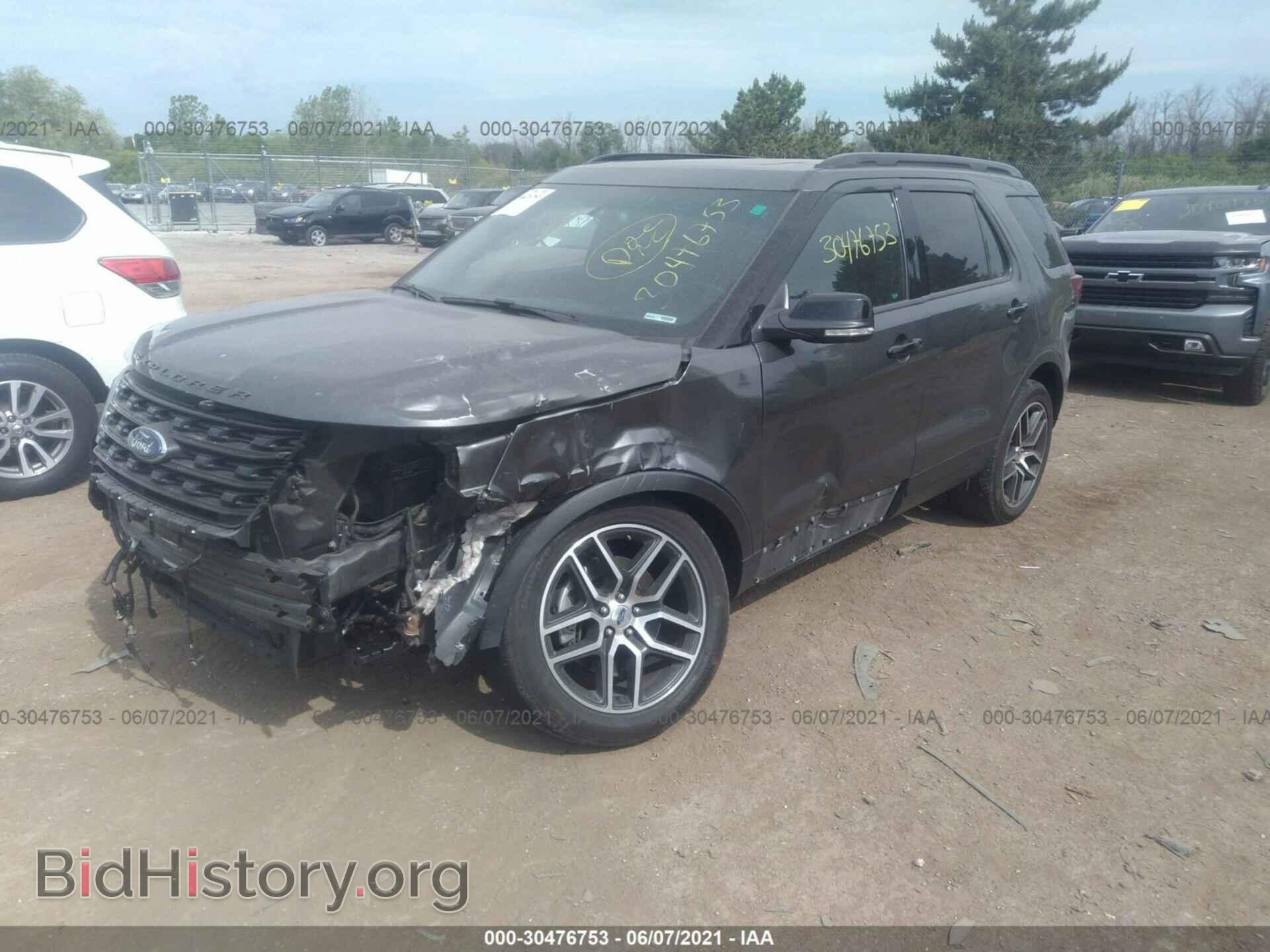 2016 FORD EXPLORER - VIN: 1FM5K8GT5GGB11073 - Фото 2