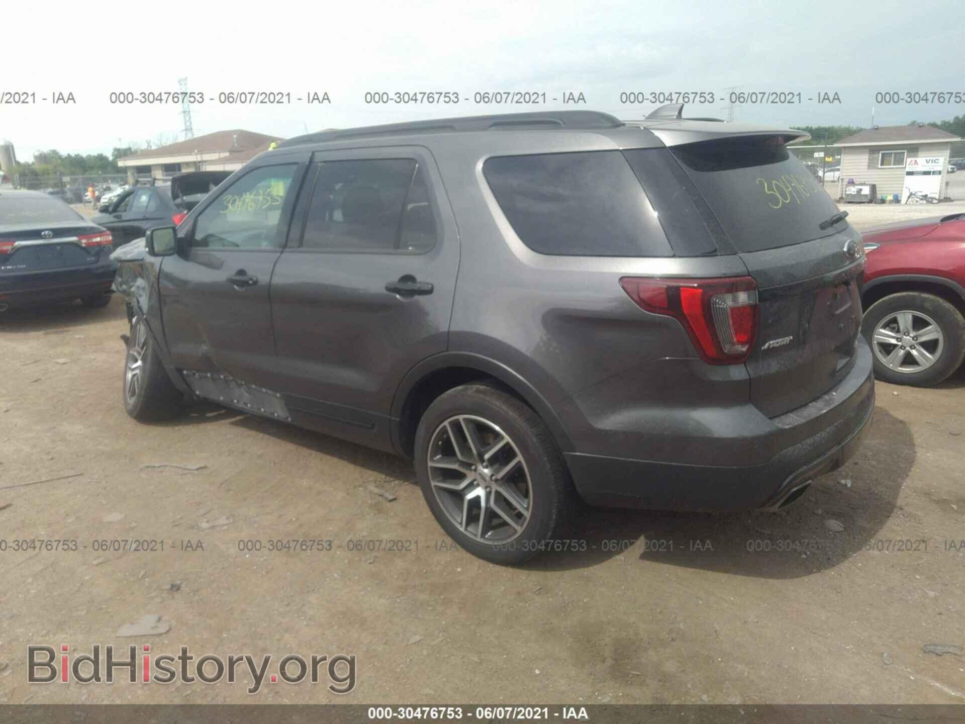 2016 FORD EXPLORER - VIN: 1FM5K8GT5GGB11073 - Фото 3