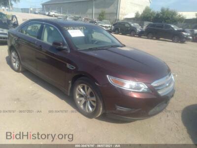 2012 Ford TAURUS SEL, burgundy — VIN 1FAHP2EW4CG140822, IAAI