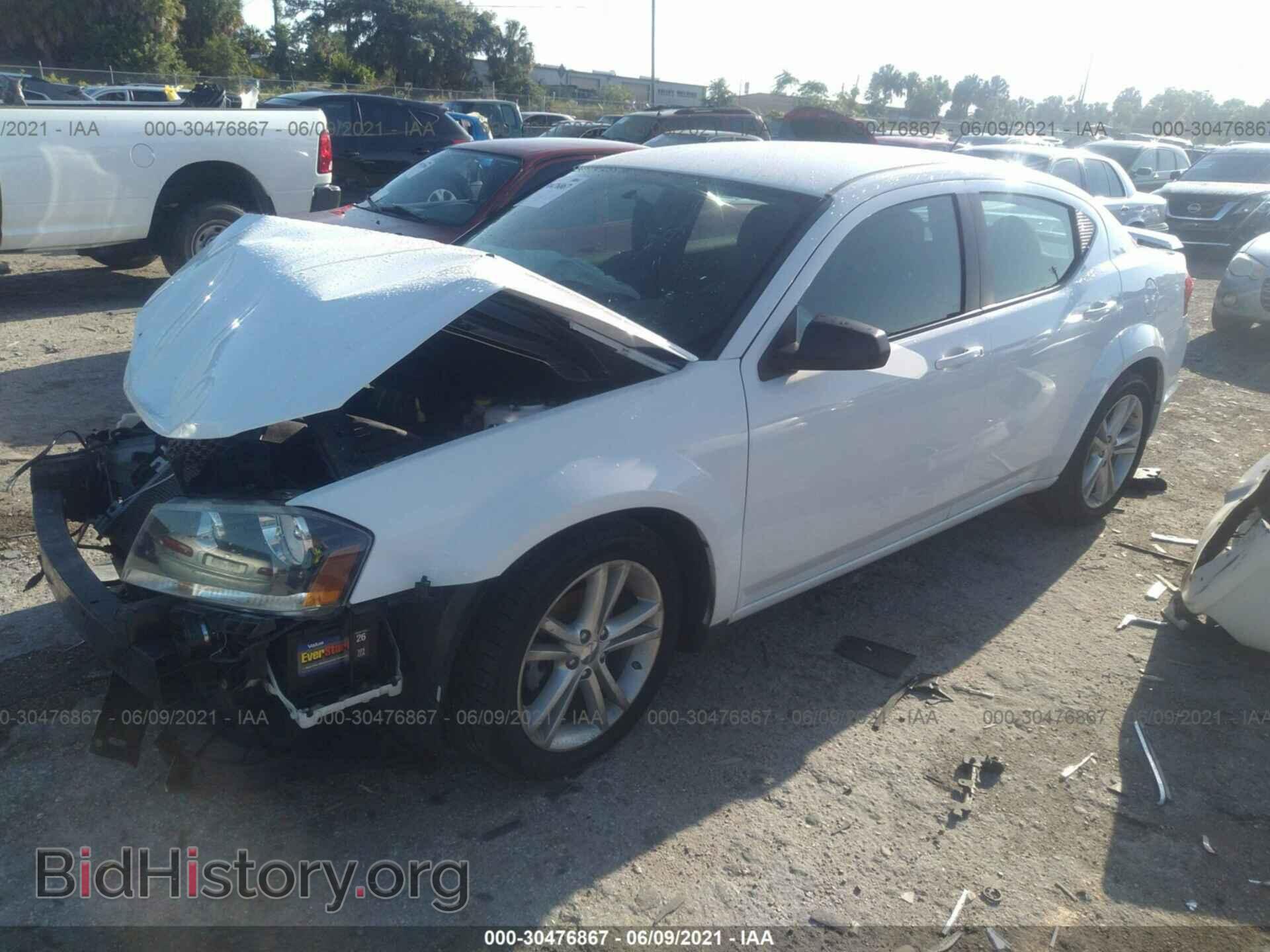 2014 DODGE AVENGER - VIN: 1C3CDZABXEN139427 - Photo 2