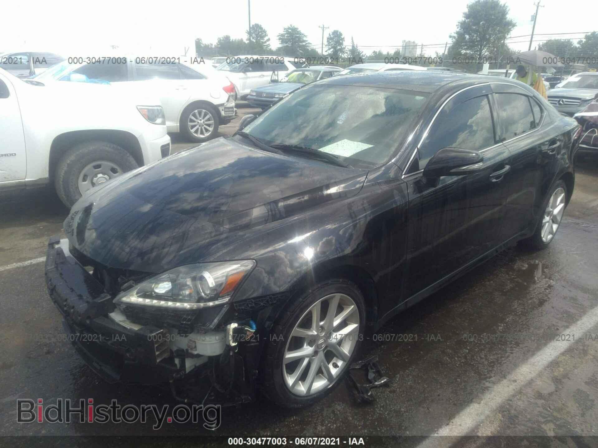 2012 LEXUS IS 350 - VIN: JTHCE5C24C5002817 - Photo 2