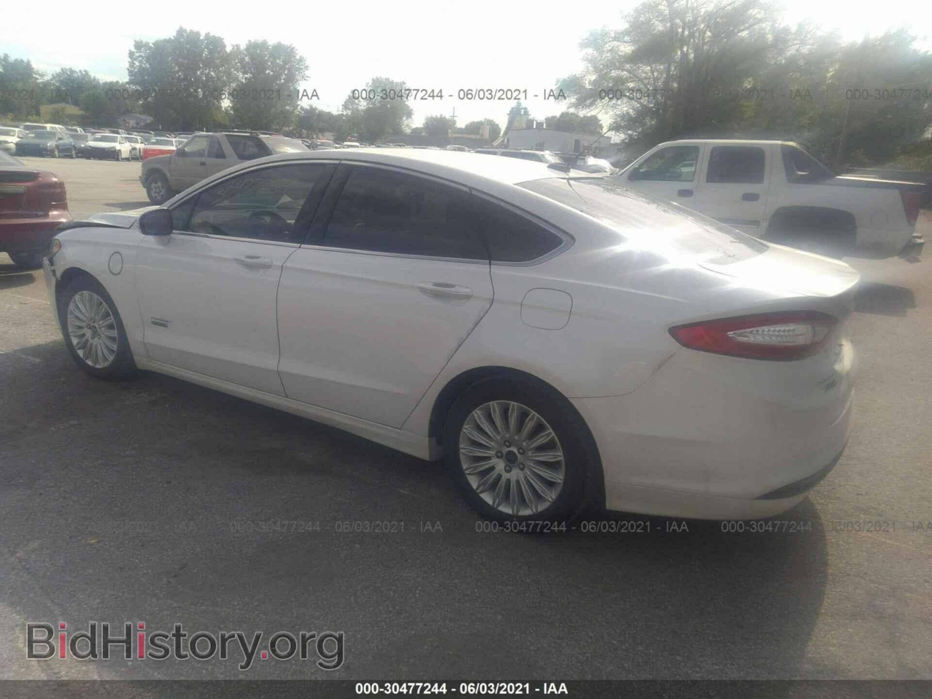 2016 FORD FUSION ENERGI - VIN: 3FA6P0PU3GR302994 - Фото 3