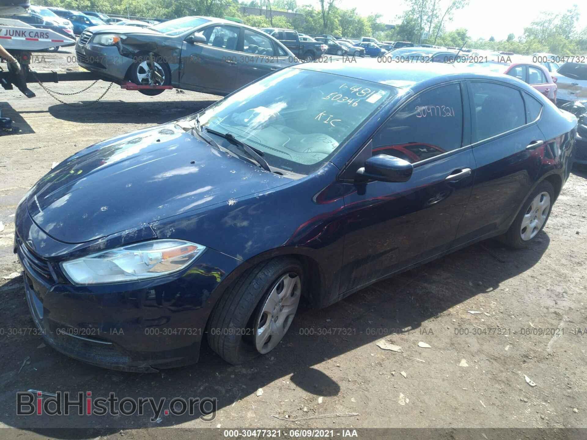 2013 DODGE DART - VIN: 1C3CDFAA7DD150346 - Фото 2