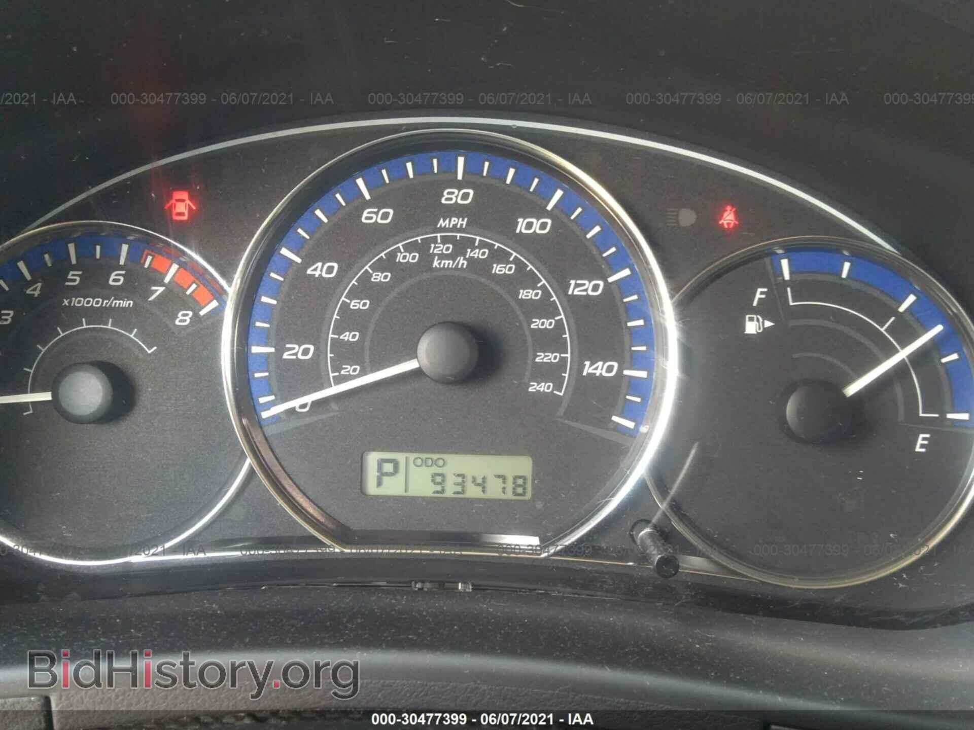 2011 SUBARU FORESTER - VIN: JF2SHABCXBH761977 - Фото 7