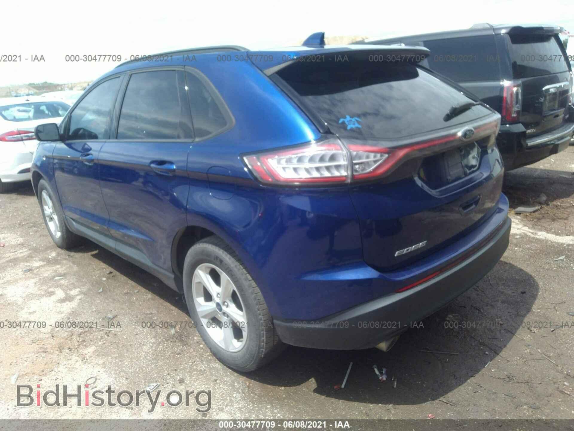 2015 FORD EDGE - VIN: 2FMTK3G89FBC33253 - Фото 3