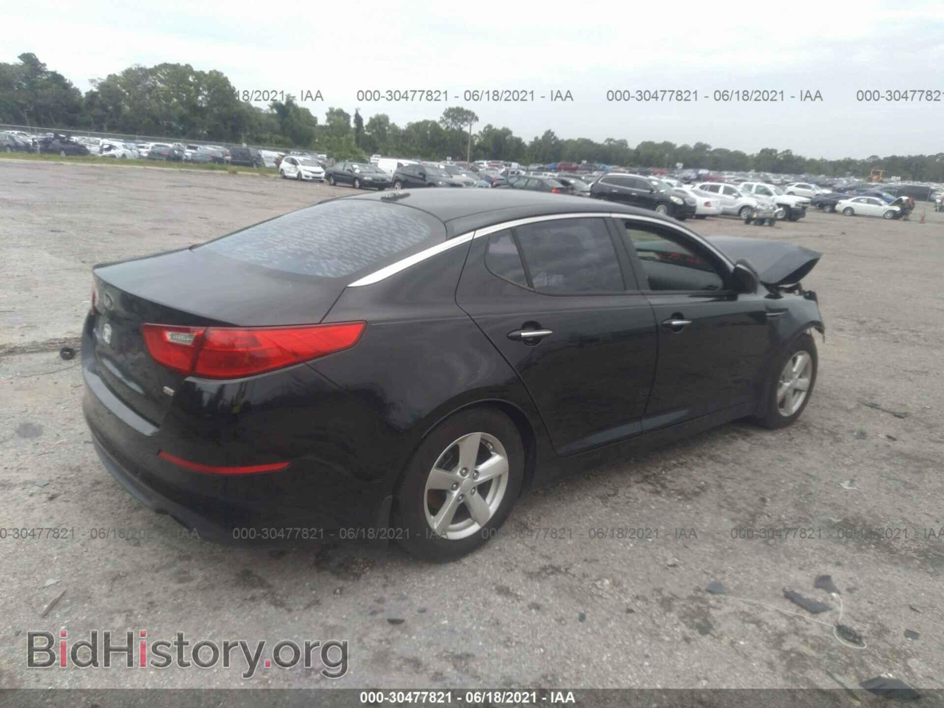 2015 KIA OPTIMA - VIN: KNAGM4A78F5652895 - Фото 4