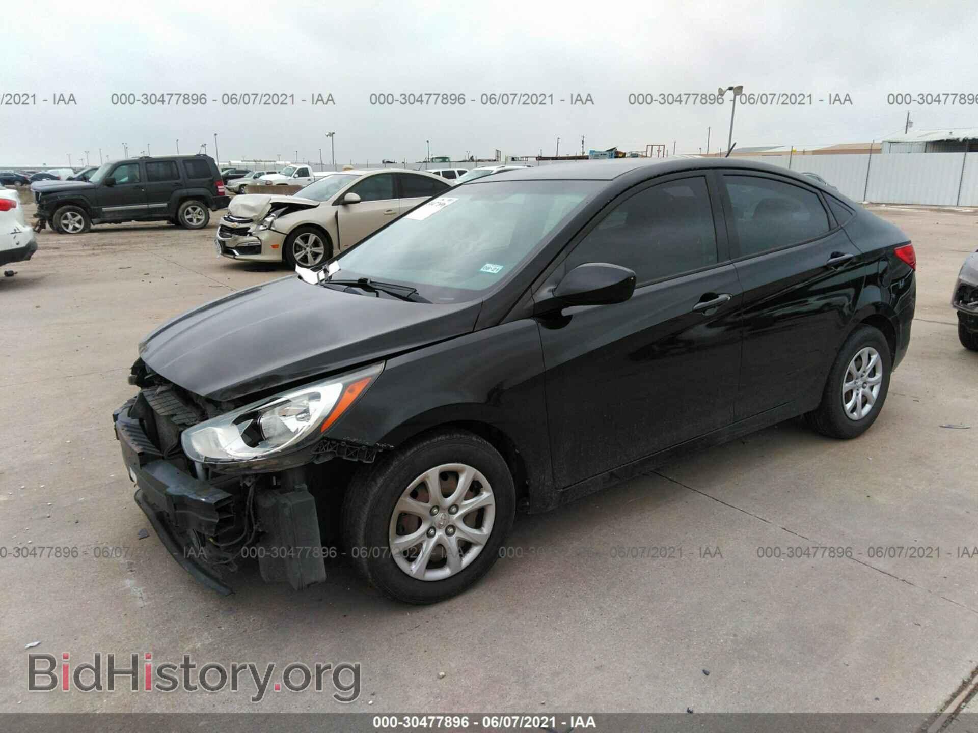 2014 HYUNDAI ACCENT - VIN: KMHCT4AE8EU759092 - Фото 2