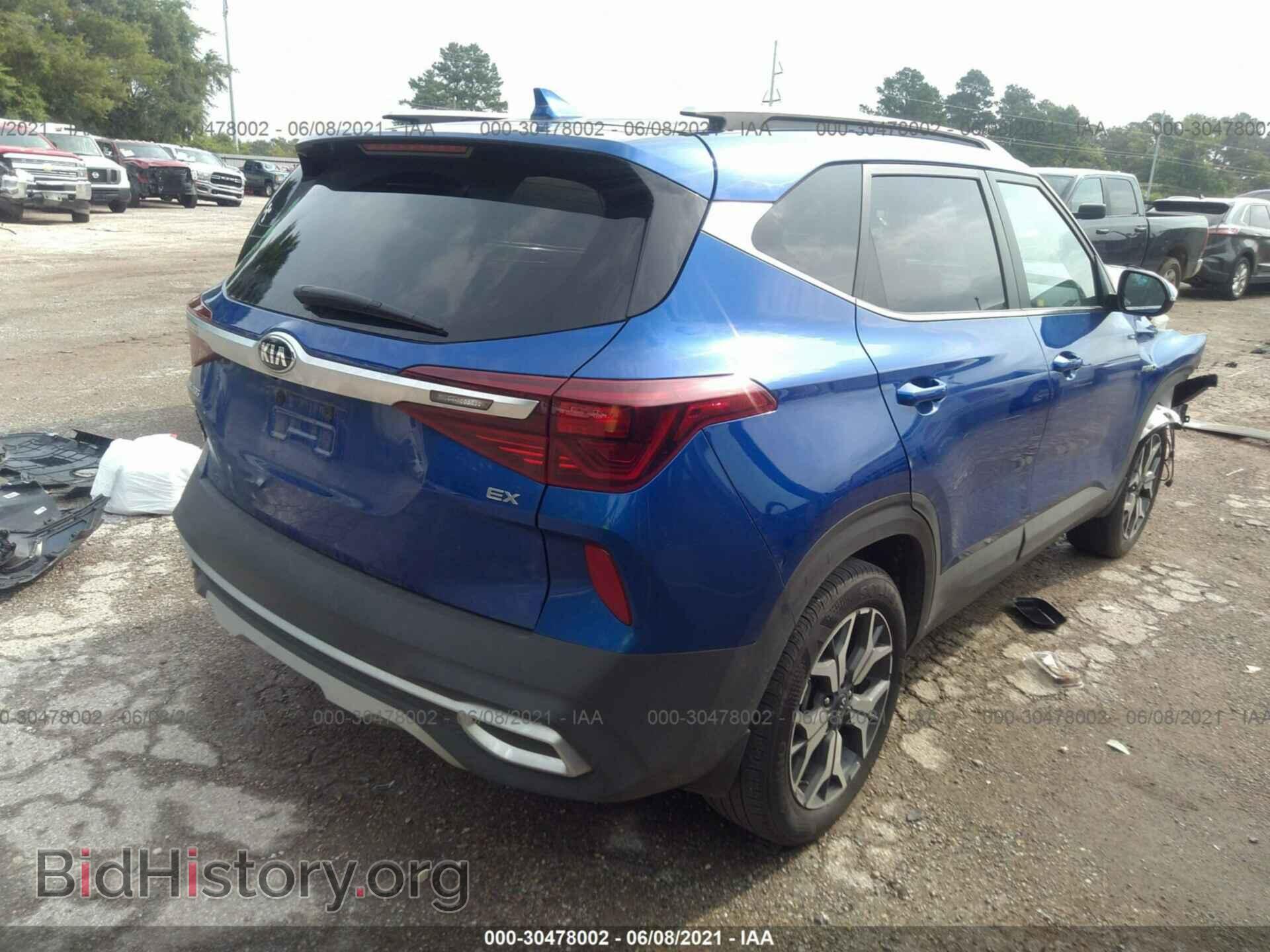 2021 KIA SELTOS - VIN: KNDERCAA5M7136237 - Фото 4