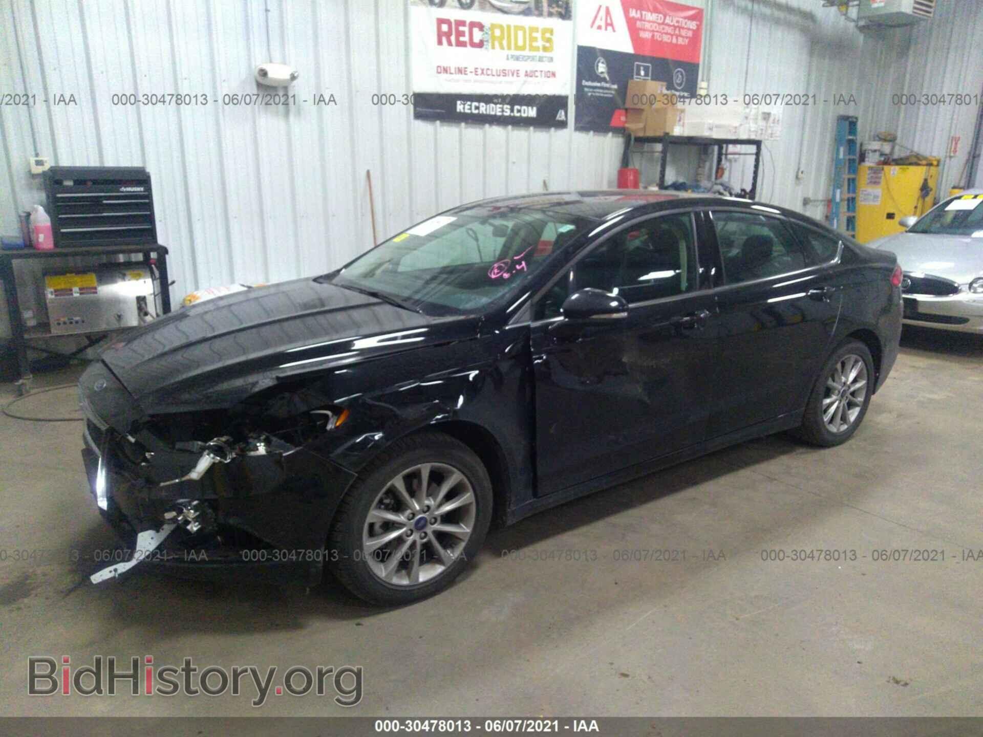 2017 FORD FUSION - VIN: 3FA6P0HDXHR322272 - Фото 2