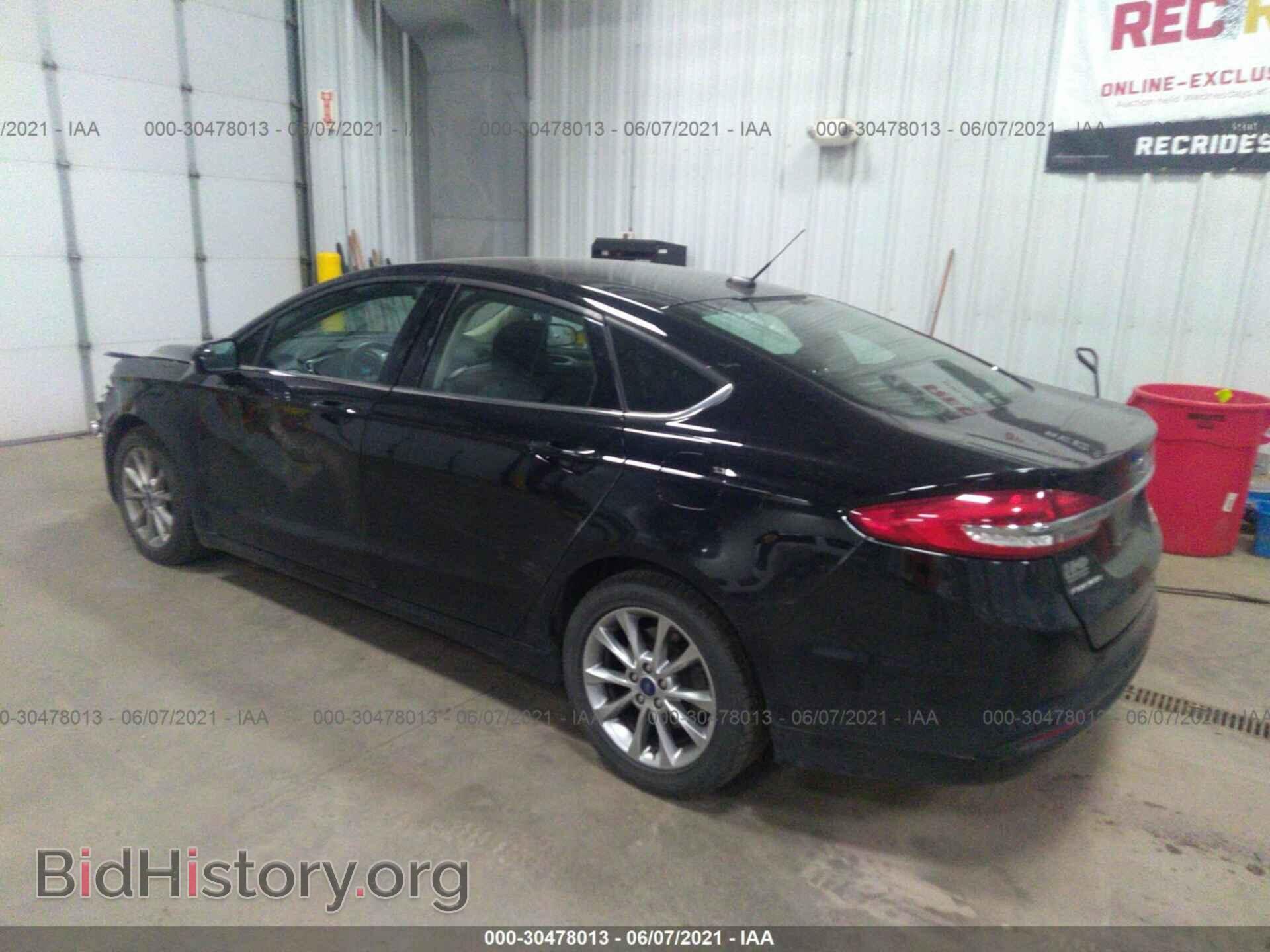 2017 FORD FUSION - VIN: 3FA6P0HDXHR322272 - Фото 3