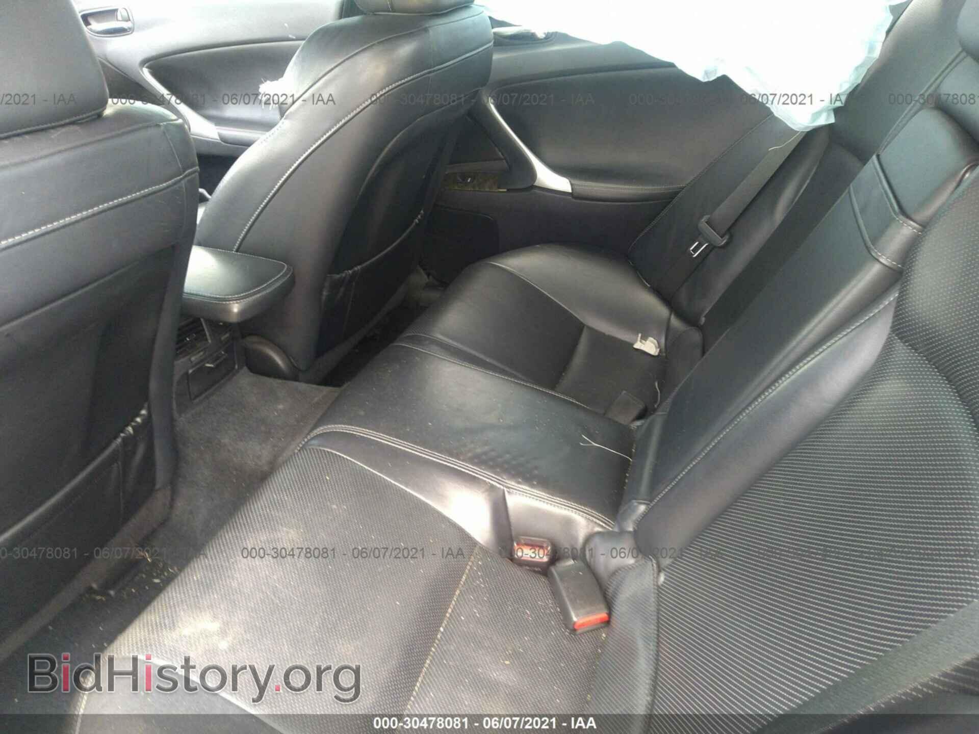 2010 LEXUS IS 250 - VIN: JTHCF5C25A5038526 - Фото 8
