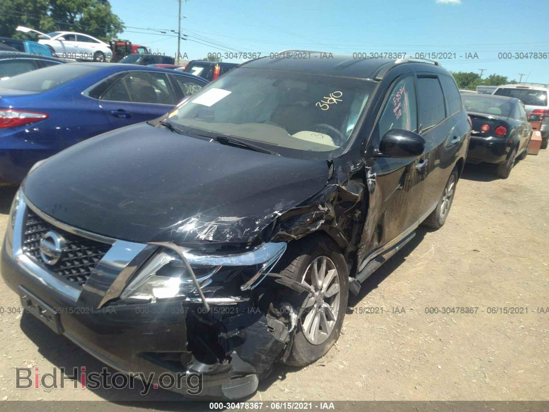 2013 NISSAN PATHFINDER - VIN: 5N1AR2MM6DC614814 - Фото 2