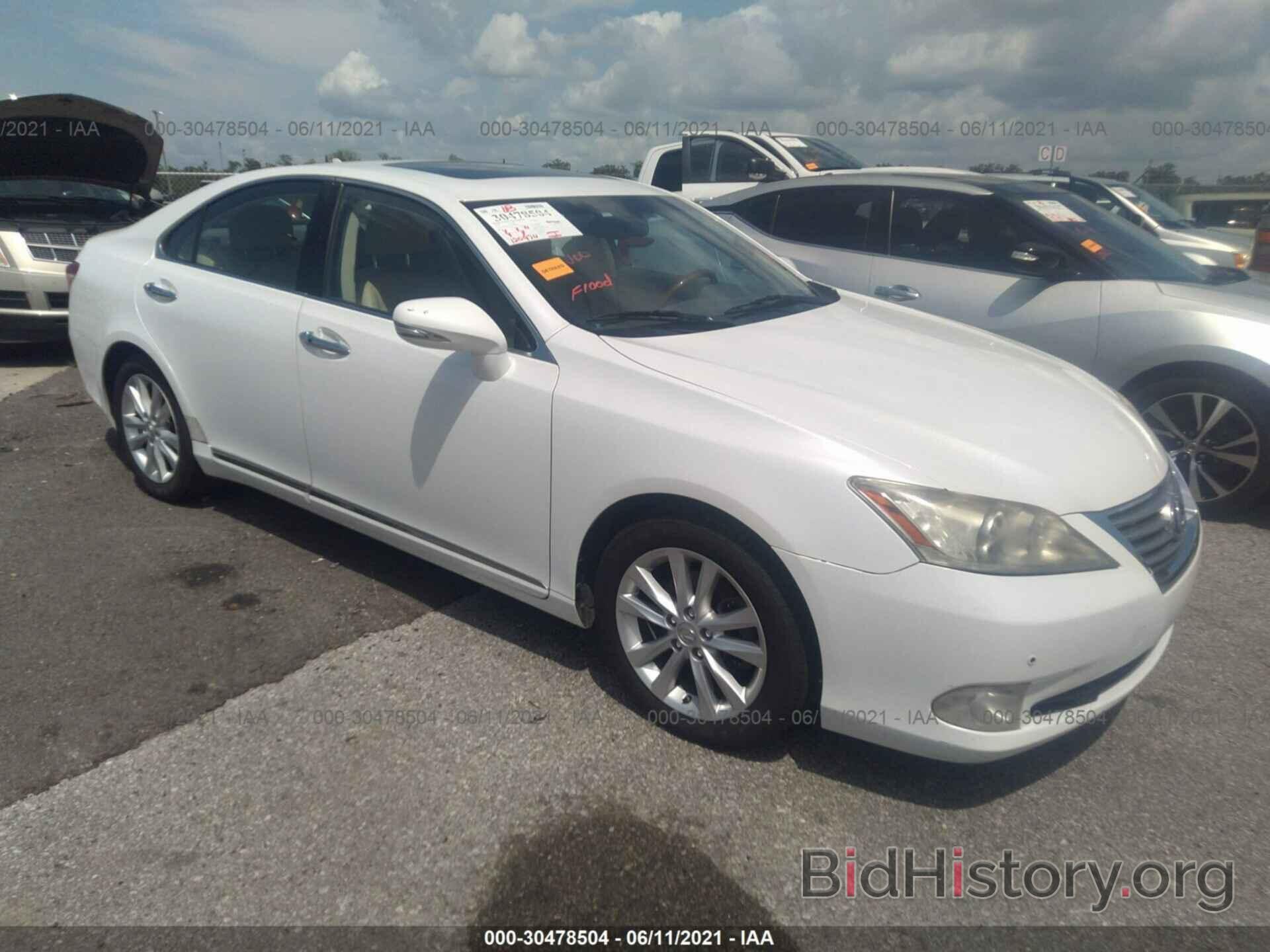 Photo JTHBK1EG8B2456252 - LEXUS ES 350 2011