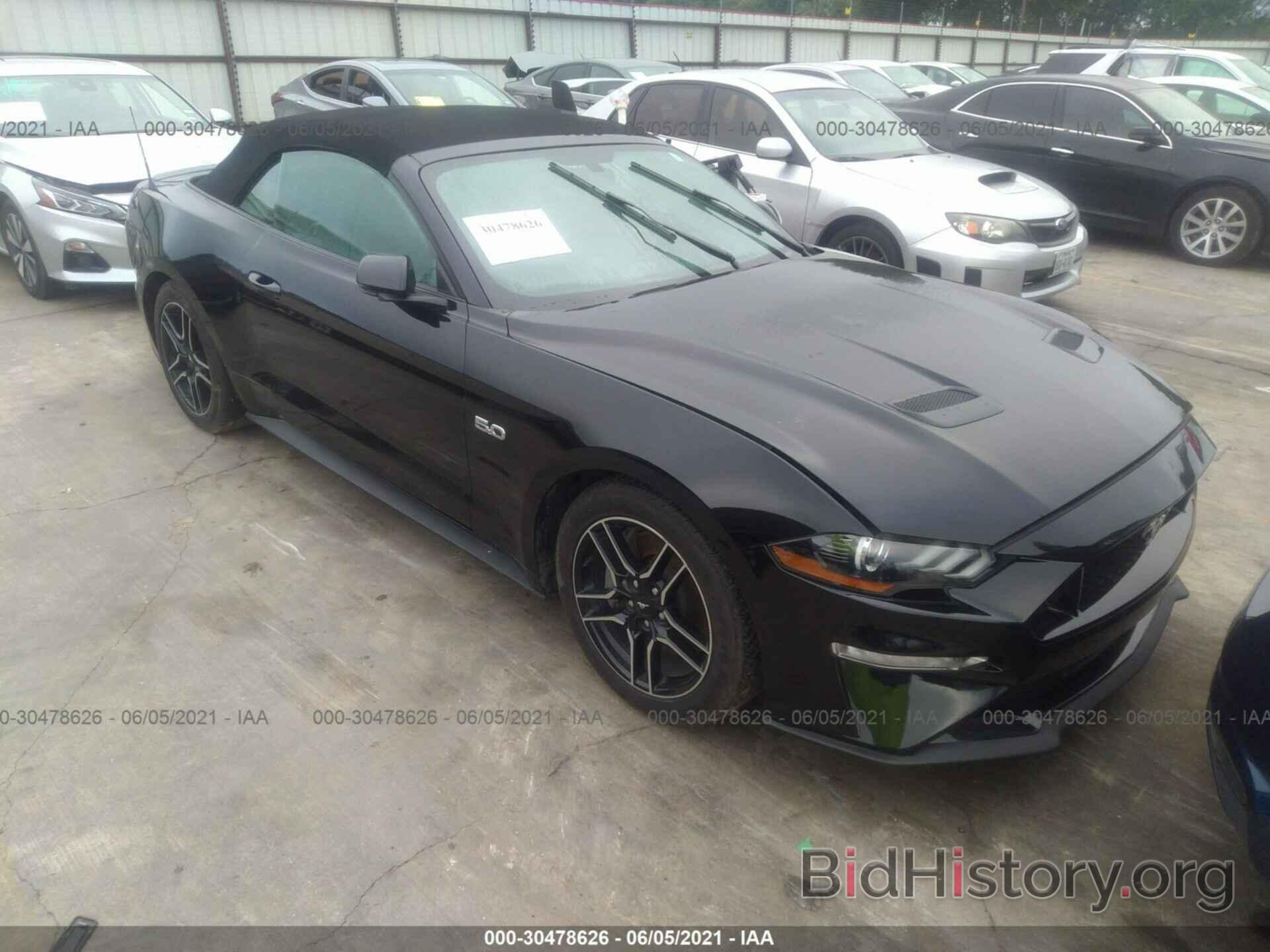 Photo 1FATP8FF7L5101617 - FORD MUSTANG 2020