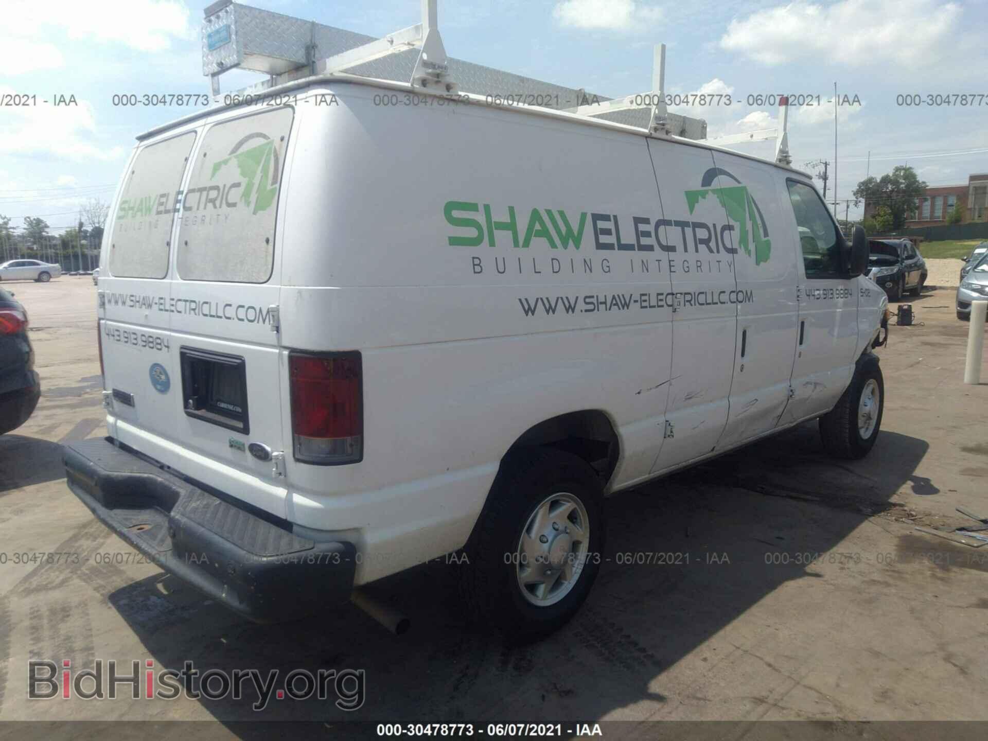 2009 FORD ECONOLINE CARGO VAN - VIN: 1FTNE24W99DA19041 - Фото 4