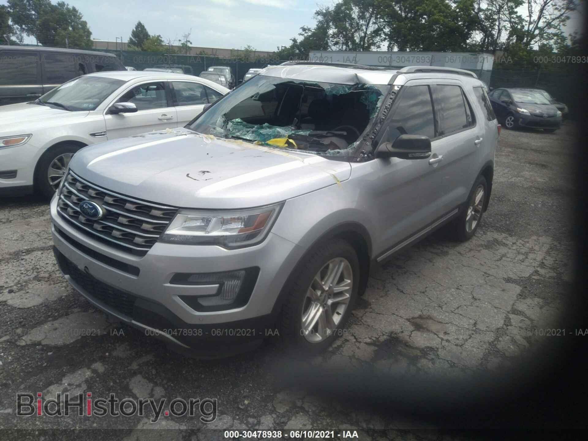 2016 FORD EXPLORER - VIN: 1FM5K8D83GGC53633 - Фото 2
