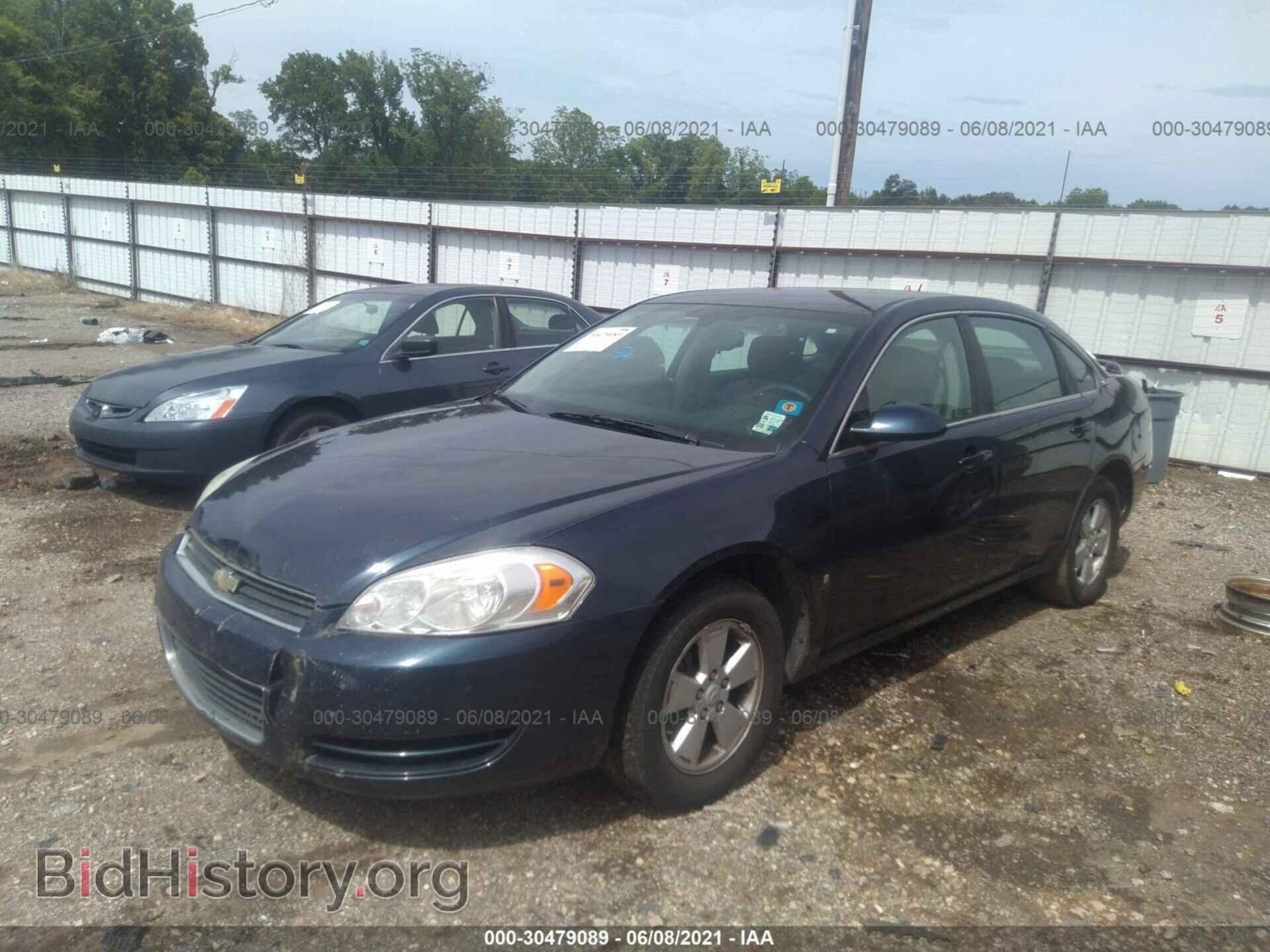 2008 CHEVROLET IMPALA - VIN: 2G1WT58K689124594 - Photo 2