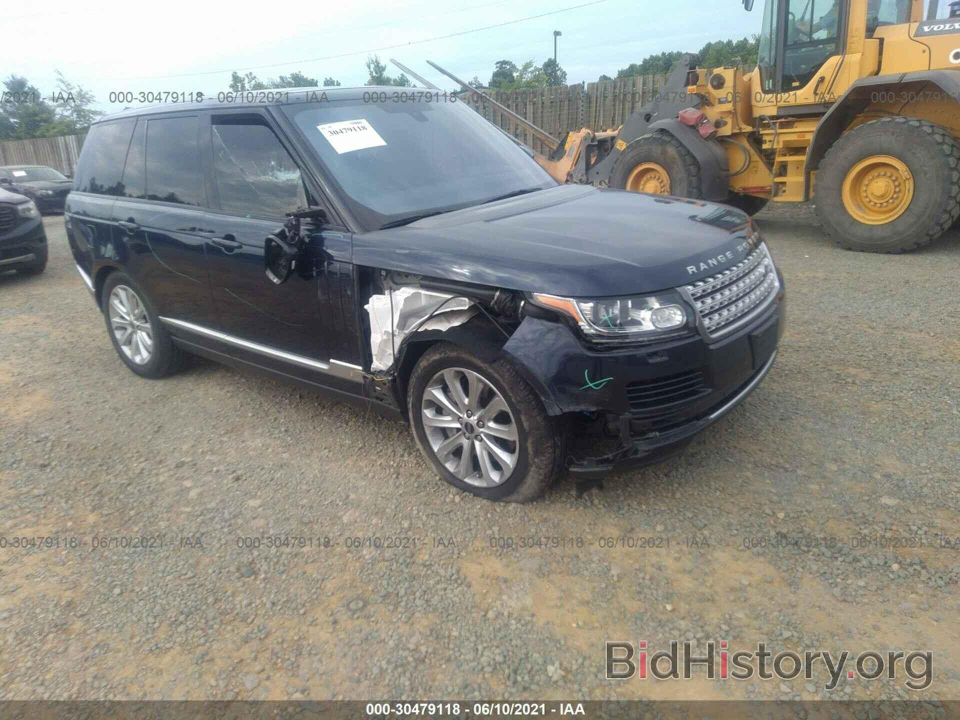 Photo SALGS2VF7GA273743 - LAND ROVER RANGE ROVER 2016