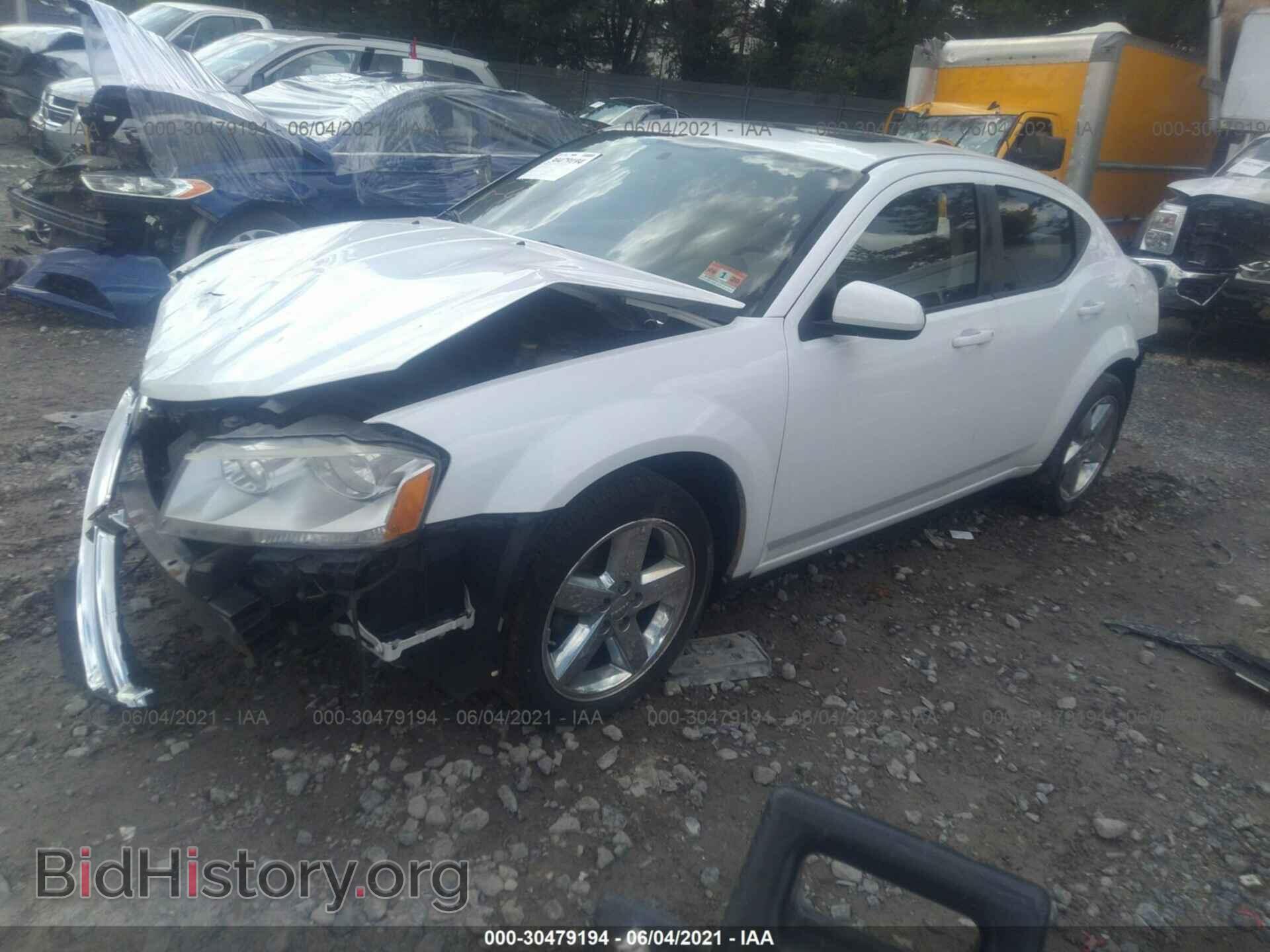 2013 DODGE AVENGER - VIN: 1C3CDZCB3DN522900 - Фото 2