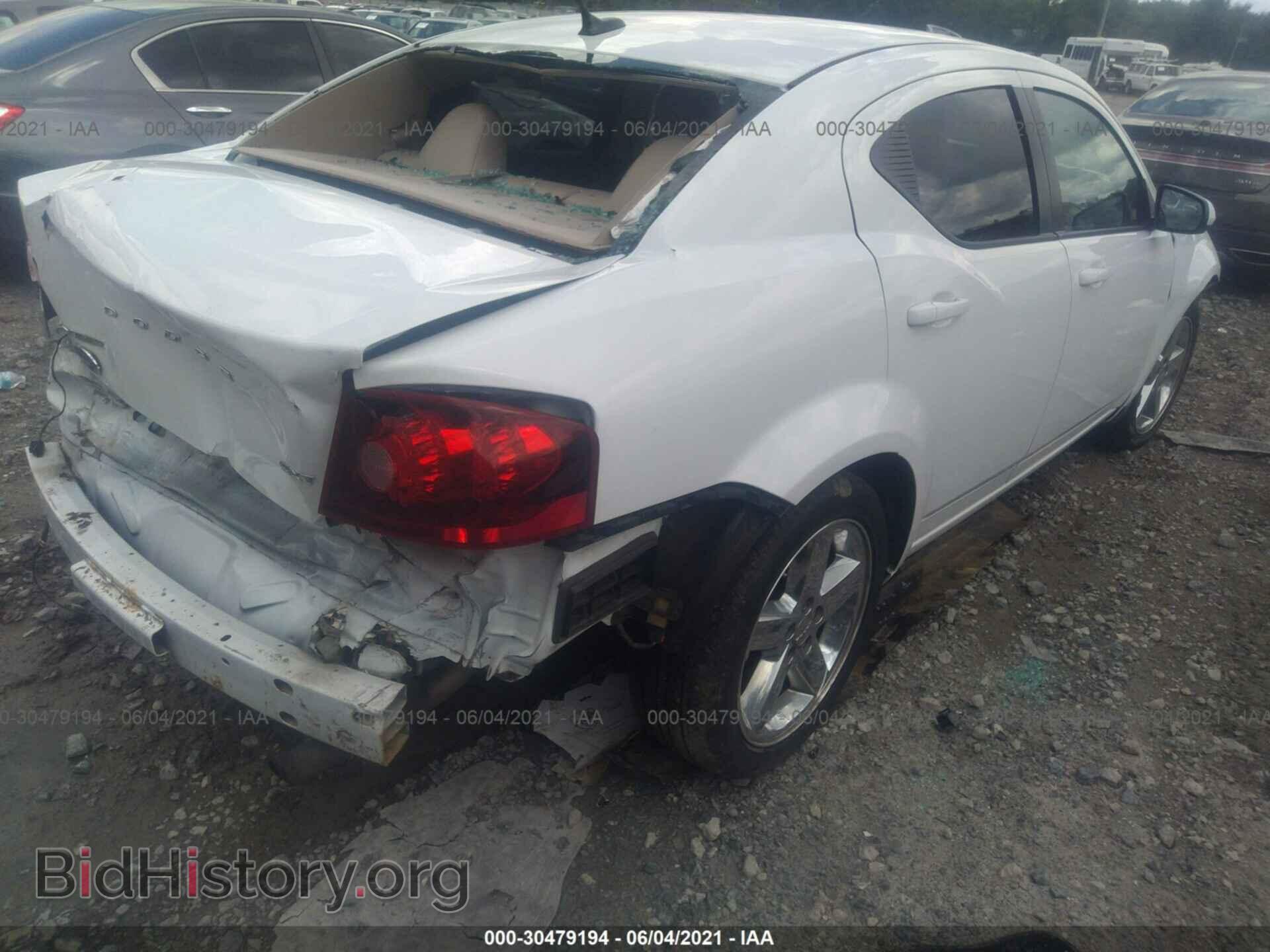 2013 DODGE AVENGER - VIN: 1C3CDZCB3DN522900 - Фото 4