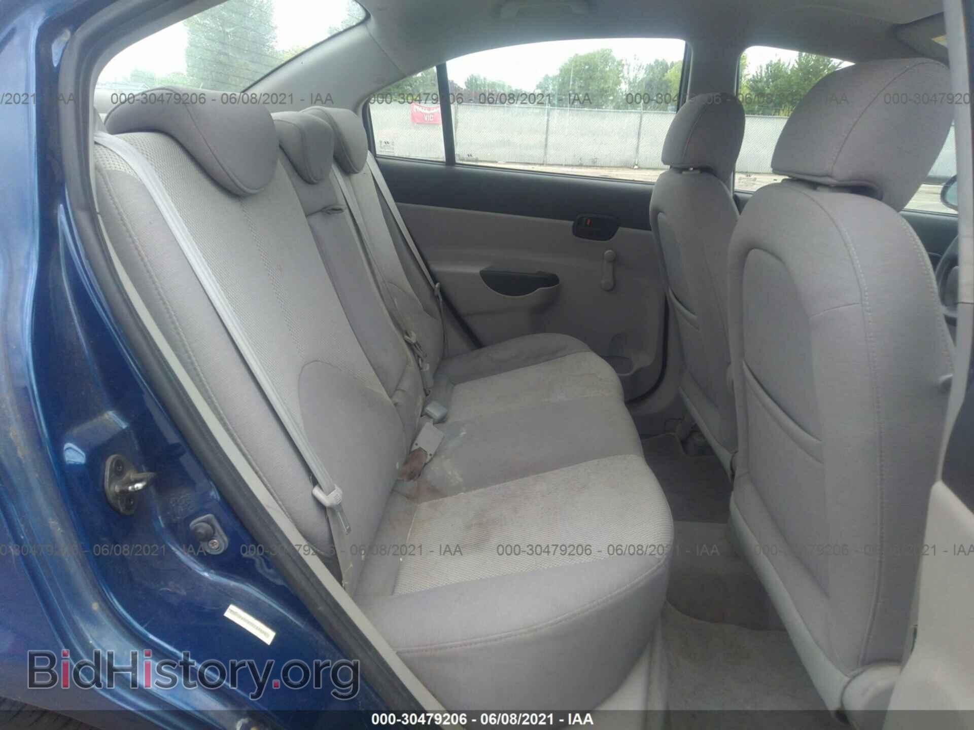 2007 HYUNDAI ACCENT - VIN: KMHCN46C87U150685 - Фото 8