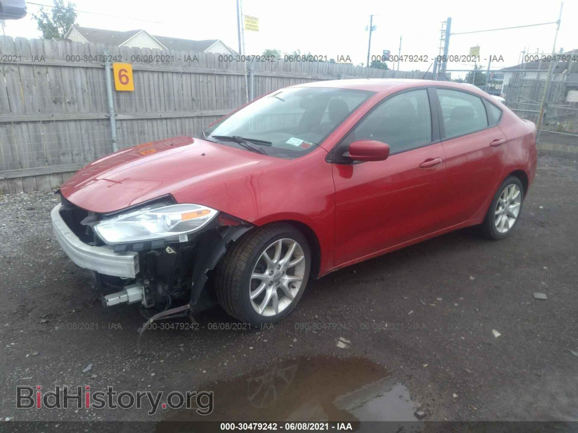 2013 DODGE DART - VIN: 1C3CDFBA3DD308809 - Фото 2