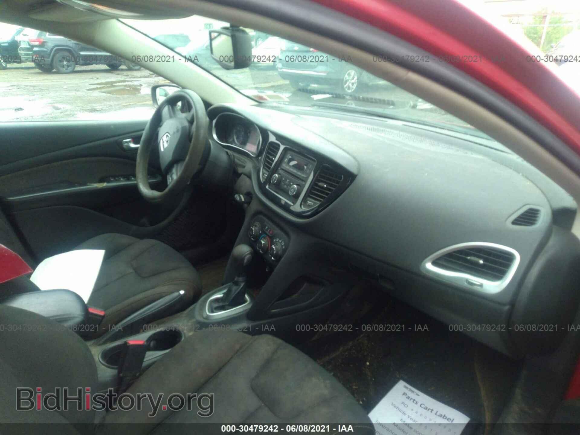 2013 DODGE DART - VIN: 1C3CDFBA3DD308809 - Фото 5