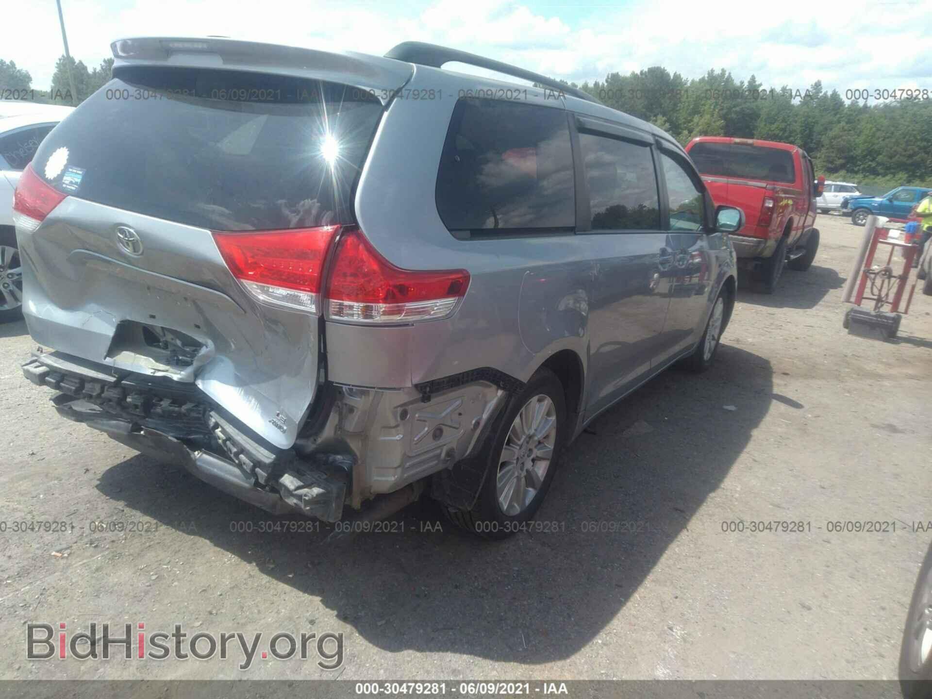 2013 TOYOTA SIENNA - VIN: 5TDJK3DC8DS063239 - Фото 4