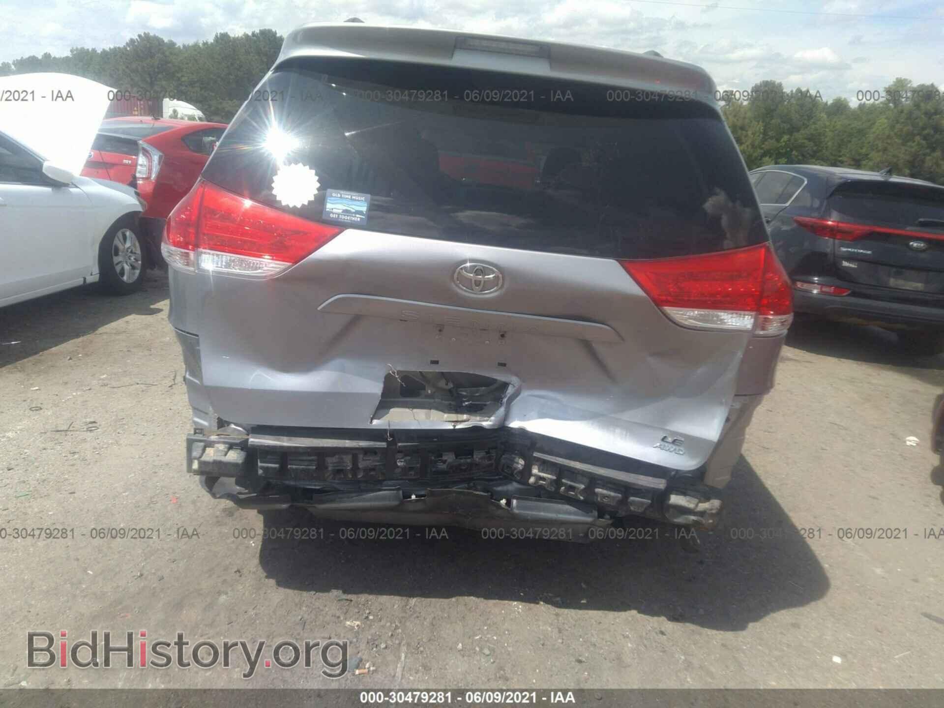 2013 TOYOTA SIENNA - VIN: 5TDJK3DC8DS063239 - Фото 6