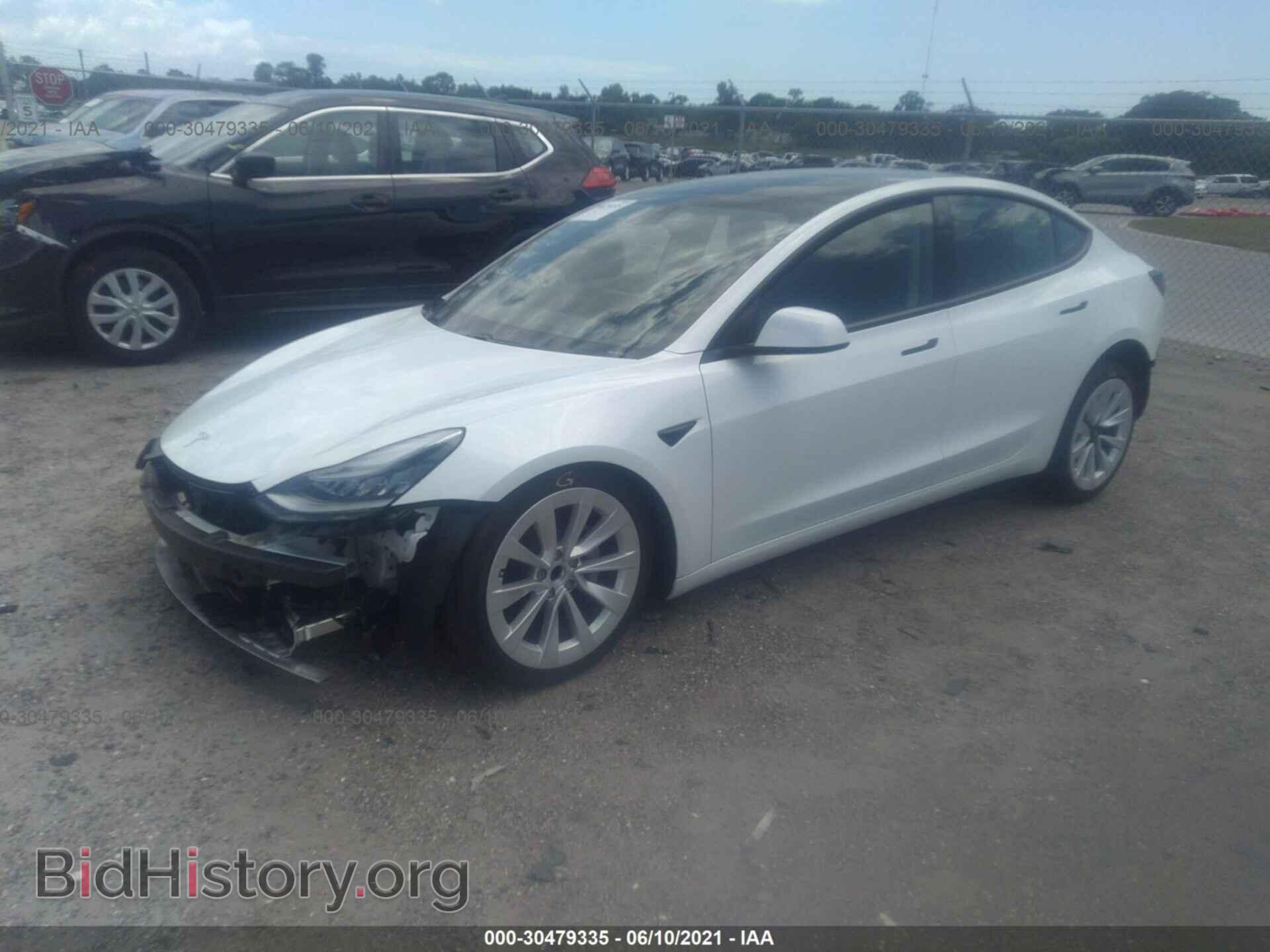 2021 TESLA MODEL 3 - VIN: 5YJ3E1EA3MF856776 - Photo 2