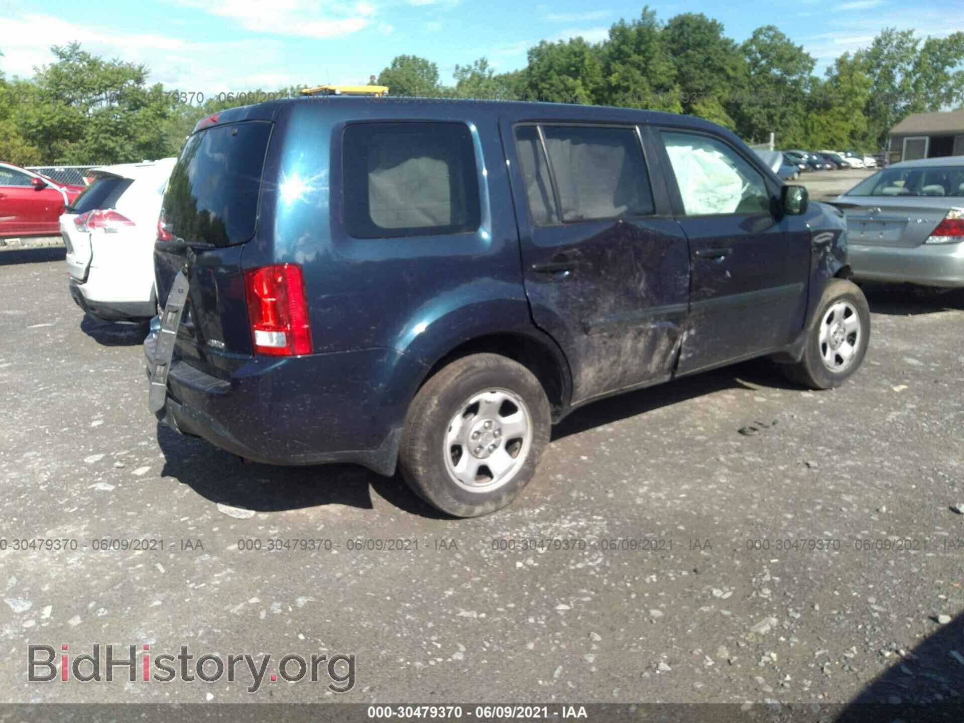 2012 HONDA PILOT - VIN: 5FNYF4H20CB013433 - Фото 4
