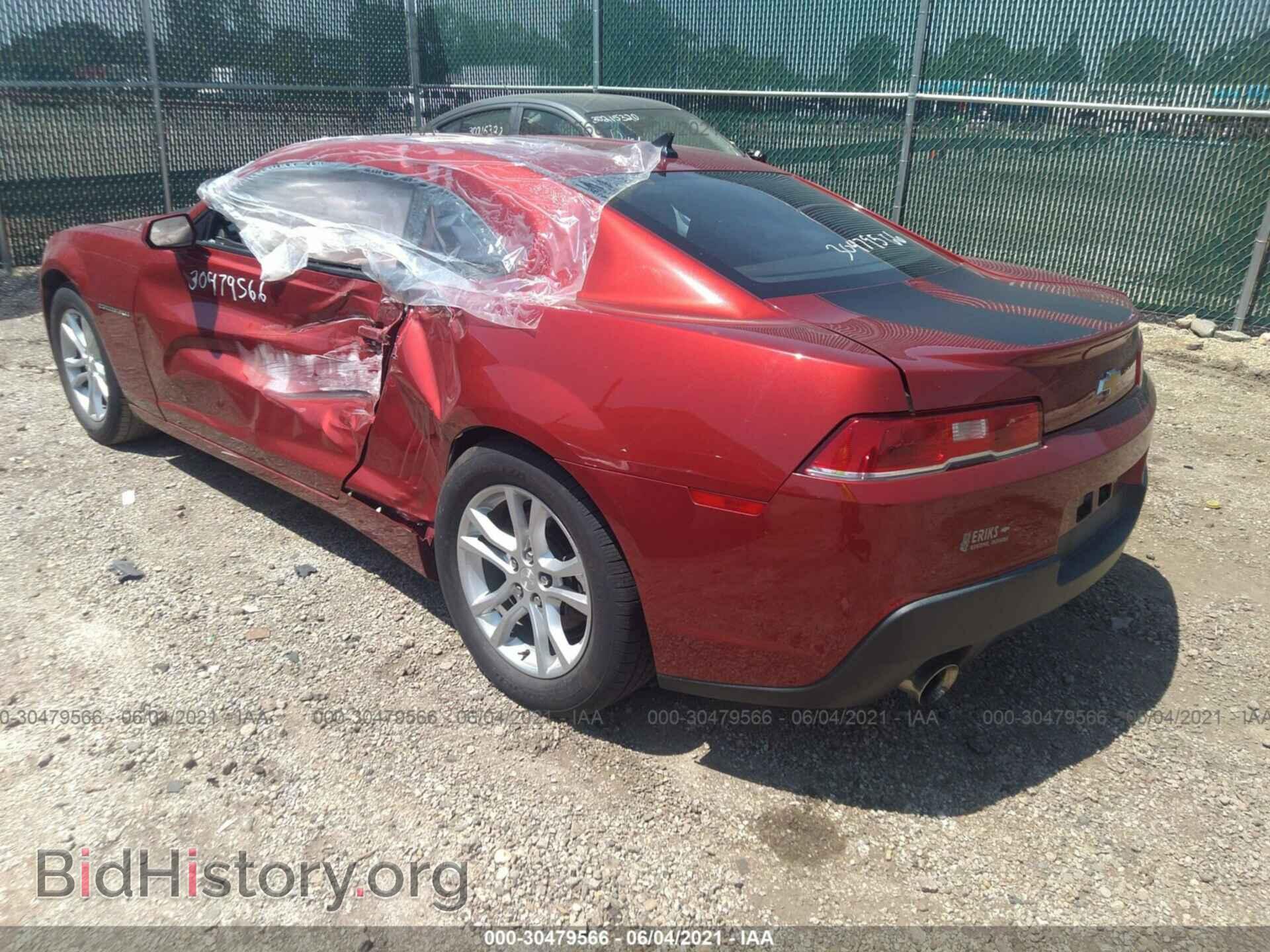 2014 CHEVROLET CAMARO - VIN: 2G1FA1E32E9297388 - Фото 3