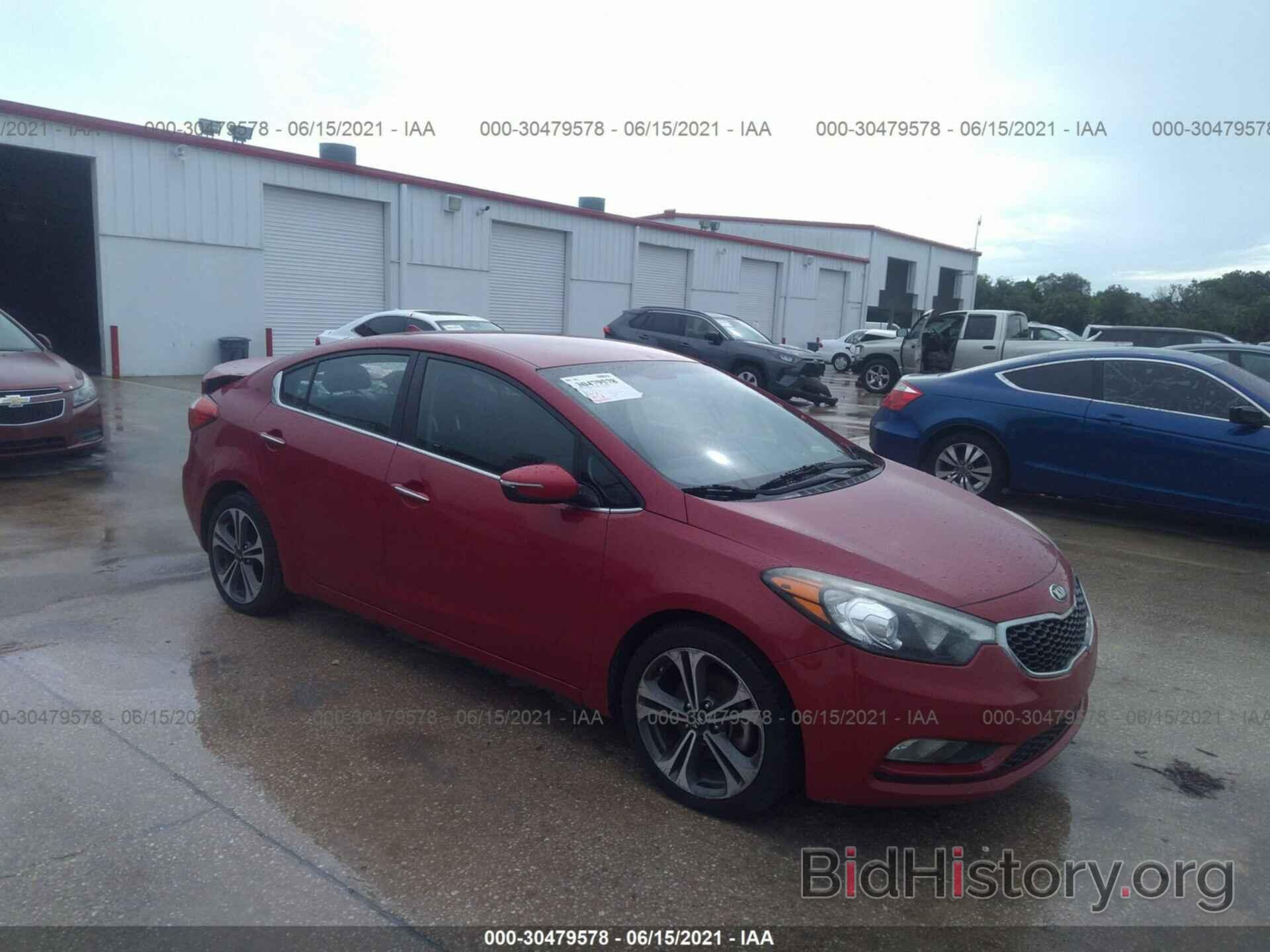 Photo KNAFX4A82E5084654 - KIA FORTE 2014