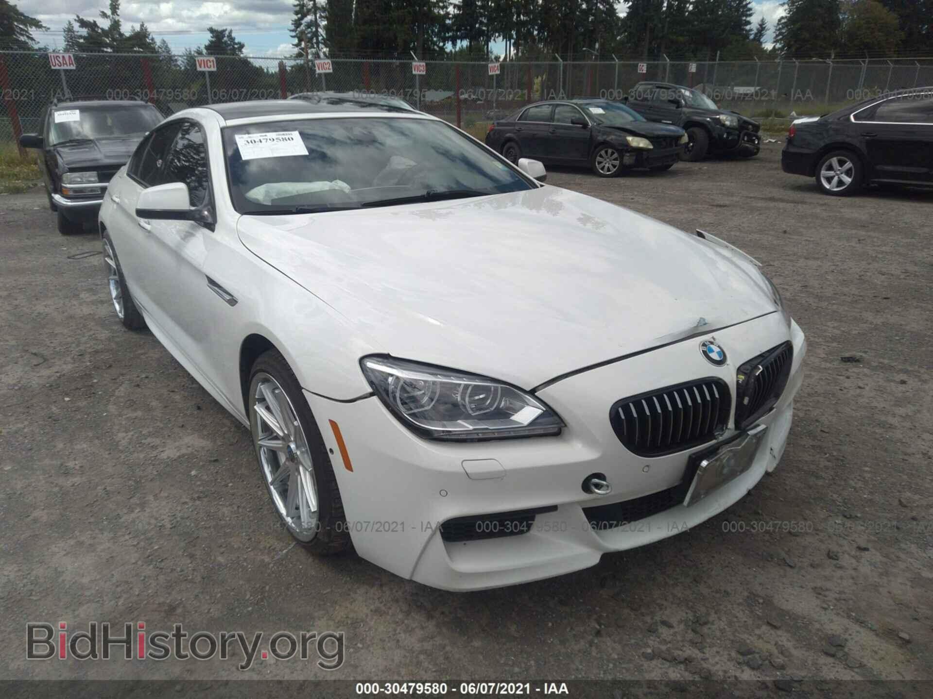 Фотография WBA6B8C58FD453517 - BMW 6 SERIES 2015
