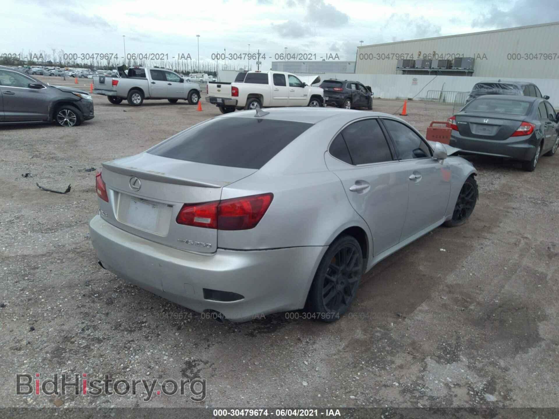 2006 LEXUS IS 250 - VIN: JTHBK262662012527 - Фото 4